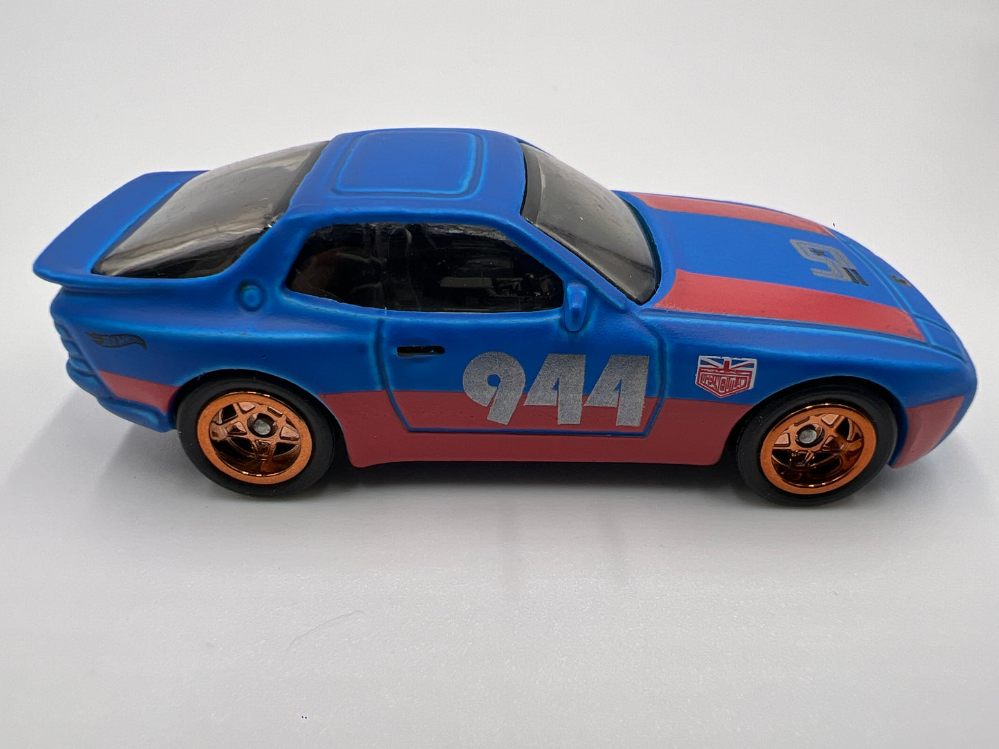 Hot Wheels 89 Porsche 944 Turbo Blue CUSTOM