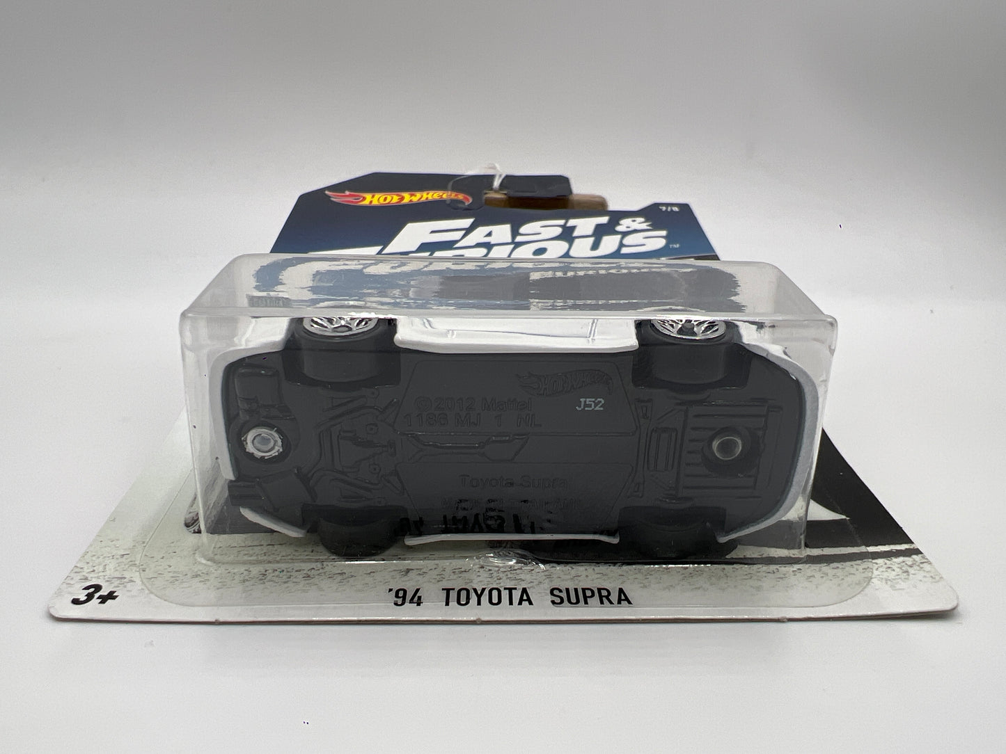2017 Hot Wheels Fast & Furious 7 #7 94 Toyota Supra White 71A