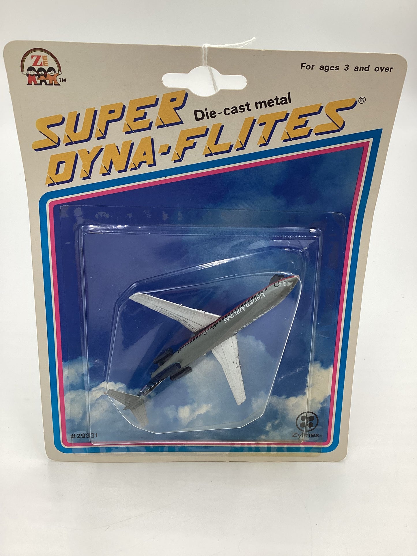 Zylmex Super Dyna-Flites United Airlines Gray