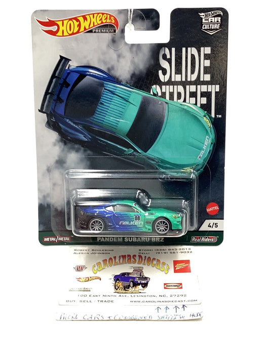 2021 Hot wheels car culture Slide Street #4 Pandem Subaru BRZ 252B