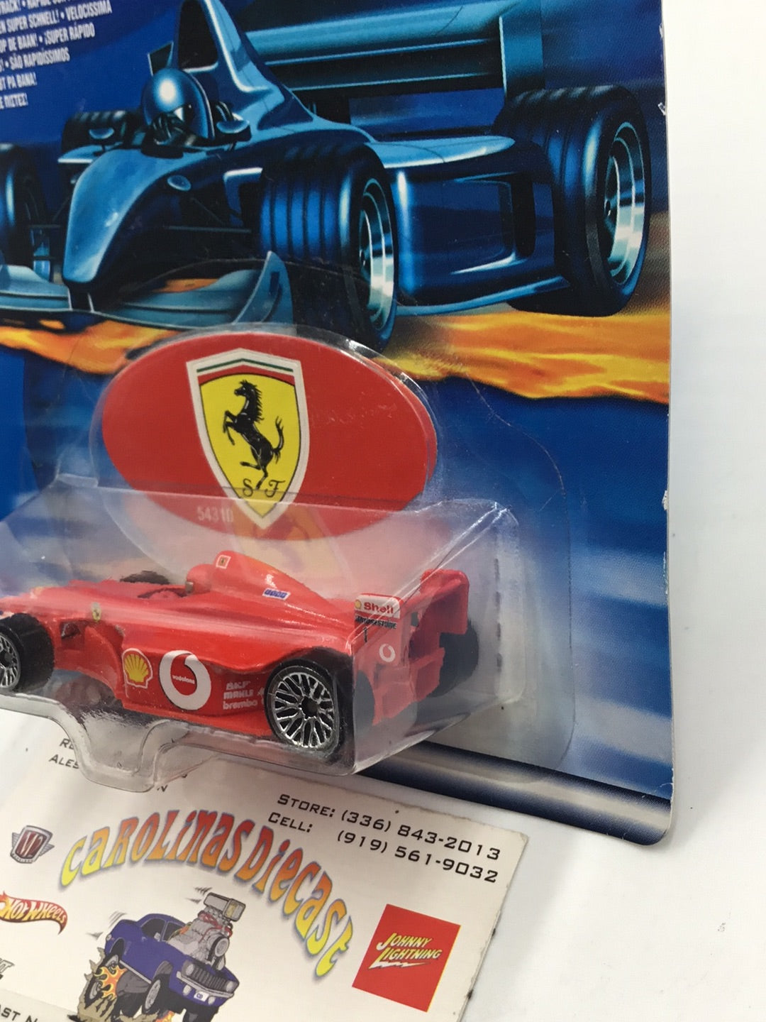 hot wheels Ferrari Grand Prix Formula 1 with driver & protector