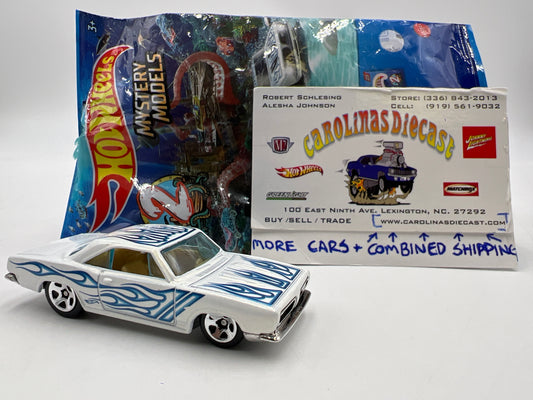 2022 Hot Wheels Mystery Models Series 2 #2 Chase 68 Plymouth Barracuda White