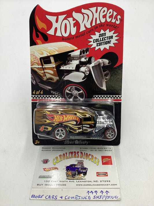 2011 Hot wheels RLC Collector Edition K-Mart Blown Delivery with protector