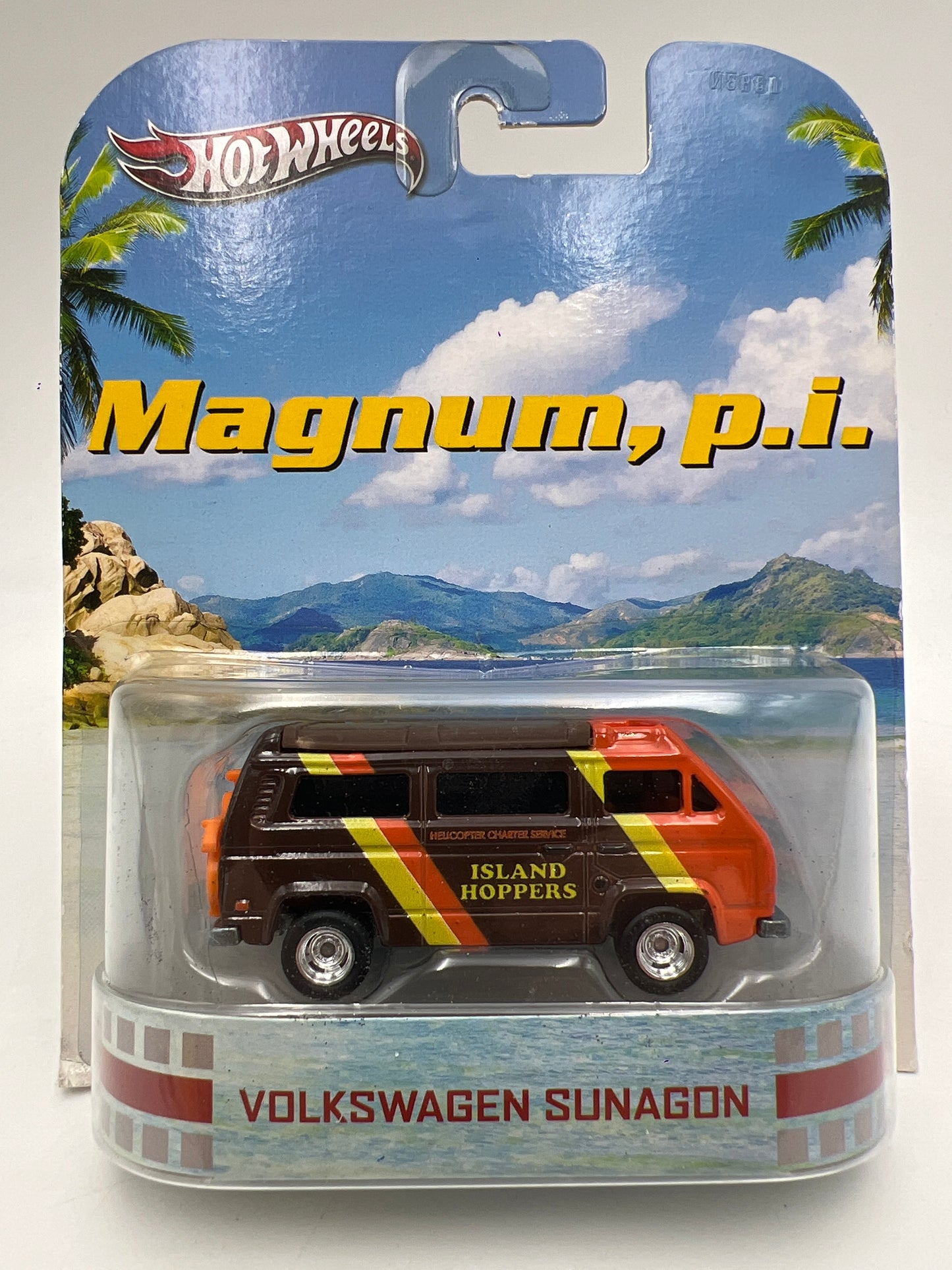 Hot Wheels Retro Entertainment Magnum PI Volkswagen Sunagon W/Protector 2