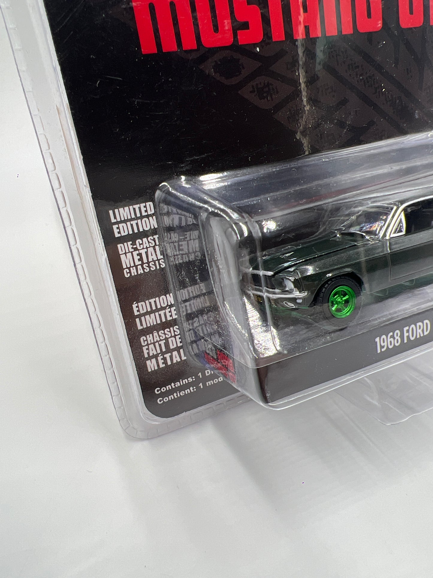 Greenlight Hobby Exclusive CHASE 1968 Ford Mustang GT Green