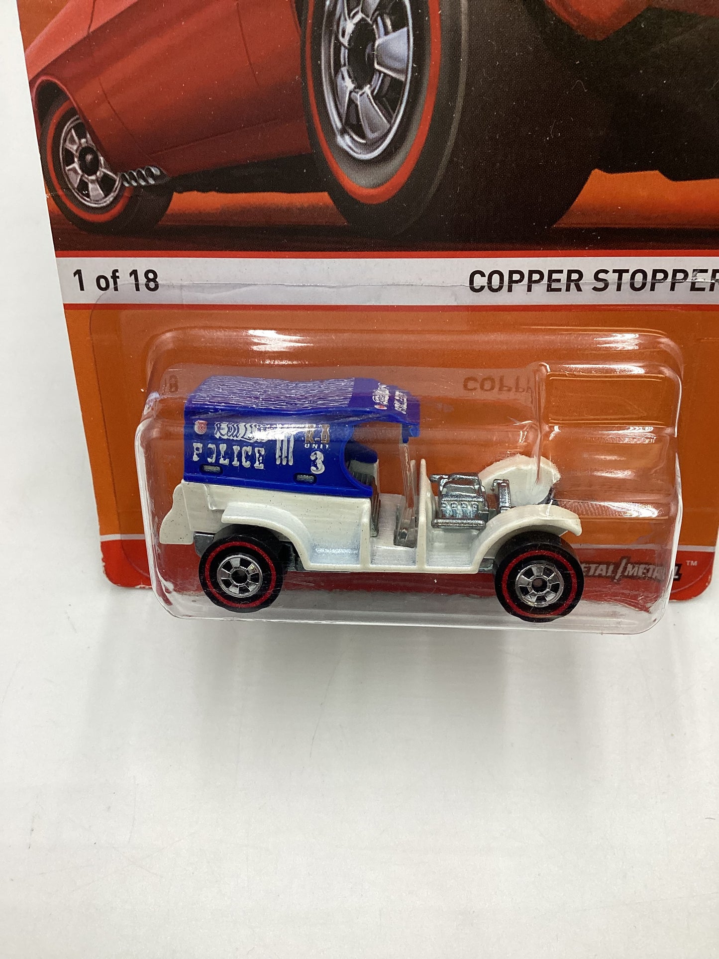 Hot wheels 2015 Redline #1 Copper Stopper 158D