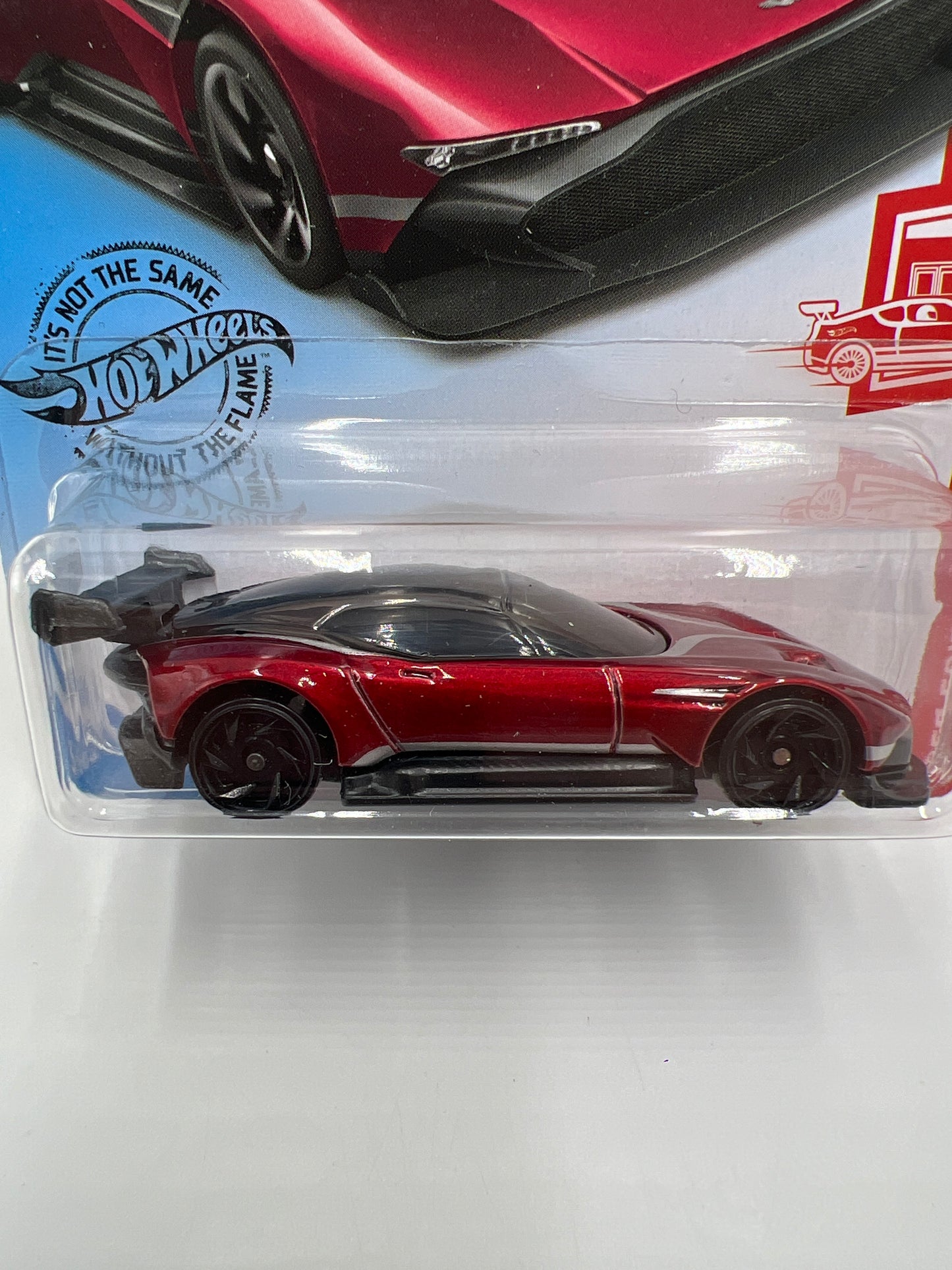 2020 Hot Wheels Target Exclusive Red Edition #88 Aston Martin Vulcan Red W/Protector