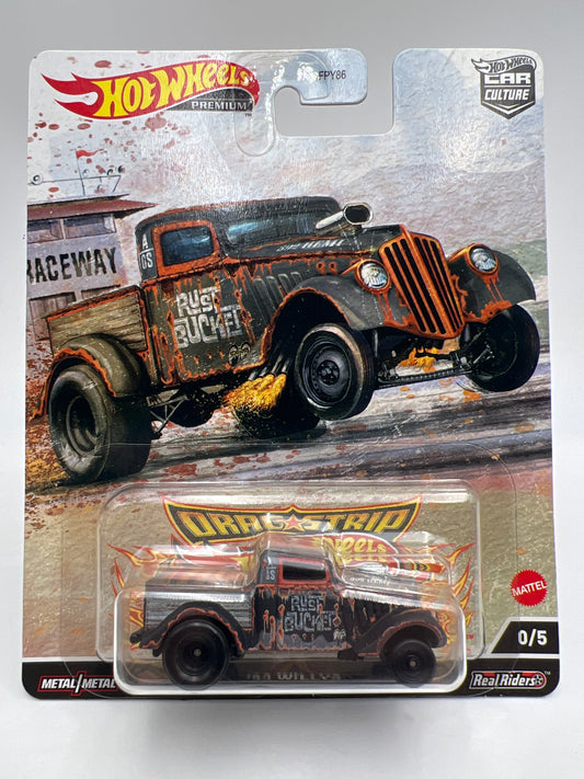 Hot Wheels Premium Car Culture CHASE Drag Strip Demons #0 33 Willys W/Protector
