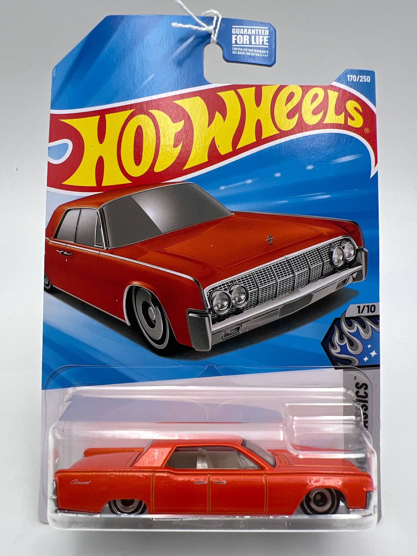 2026 Hot Wheels H Case #170 64 Lincoln Continental Orange 52E