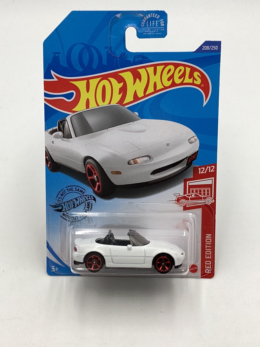 2020 hot wheels red edition #208 91 Mazda MX-5 Miata target red W/protector