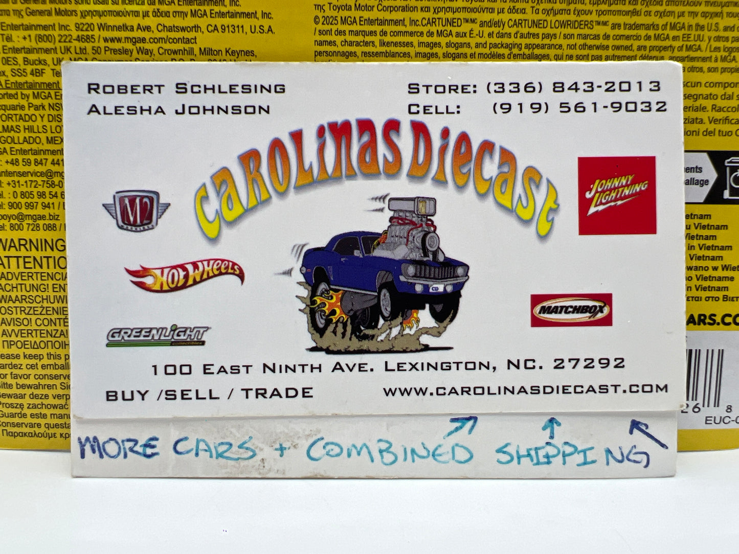 2025 MGA Car Tuned Series 3 #5 64 Chevy Impala Black/Purple 179E