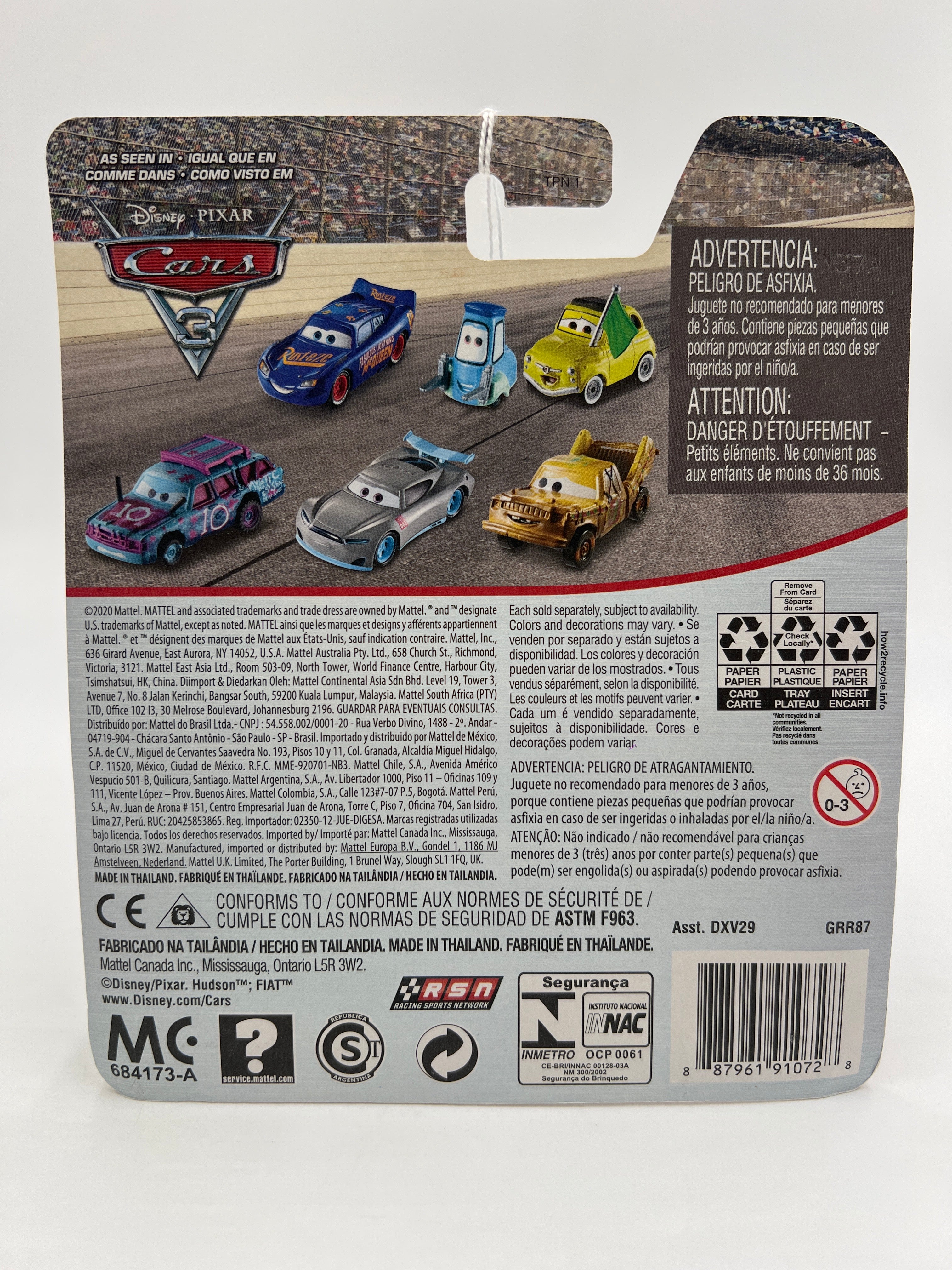 2021 Disney Pixar Cars 2 Pack Racing Start Luigi & Guido