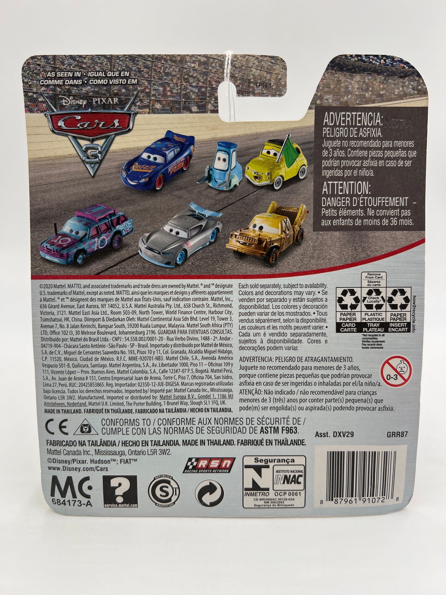 2021 Disney Pixar Cars 2 Pack Racing Start Luigi & Guido