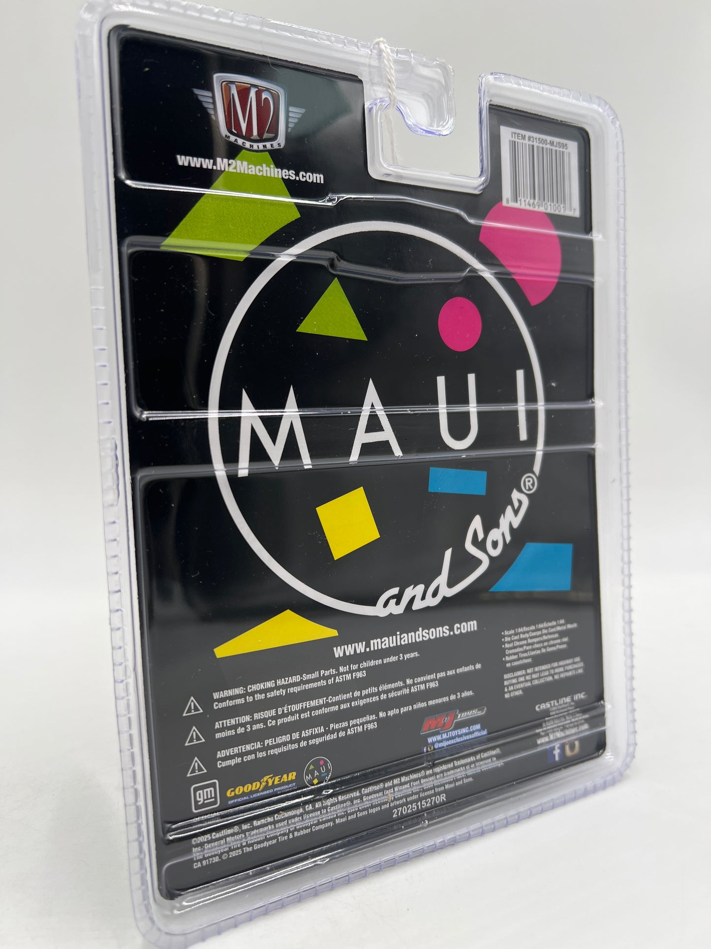 M2 Machines MiJo Exclusives MJS95 CHASE Maui And Sons 1979 Chevrolet Silverado Stepside Pink