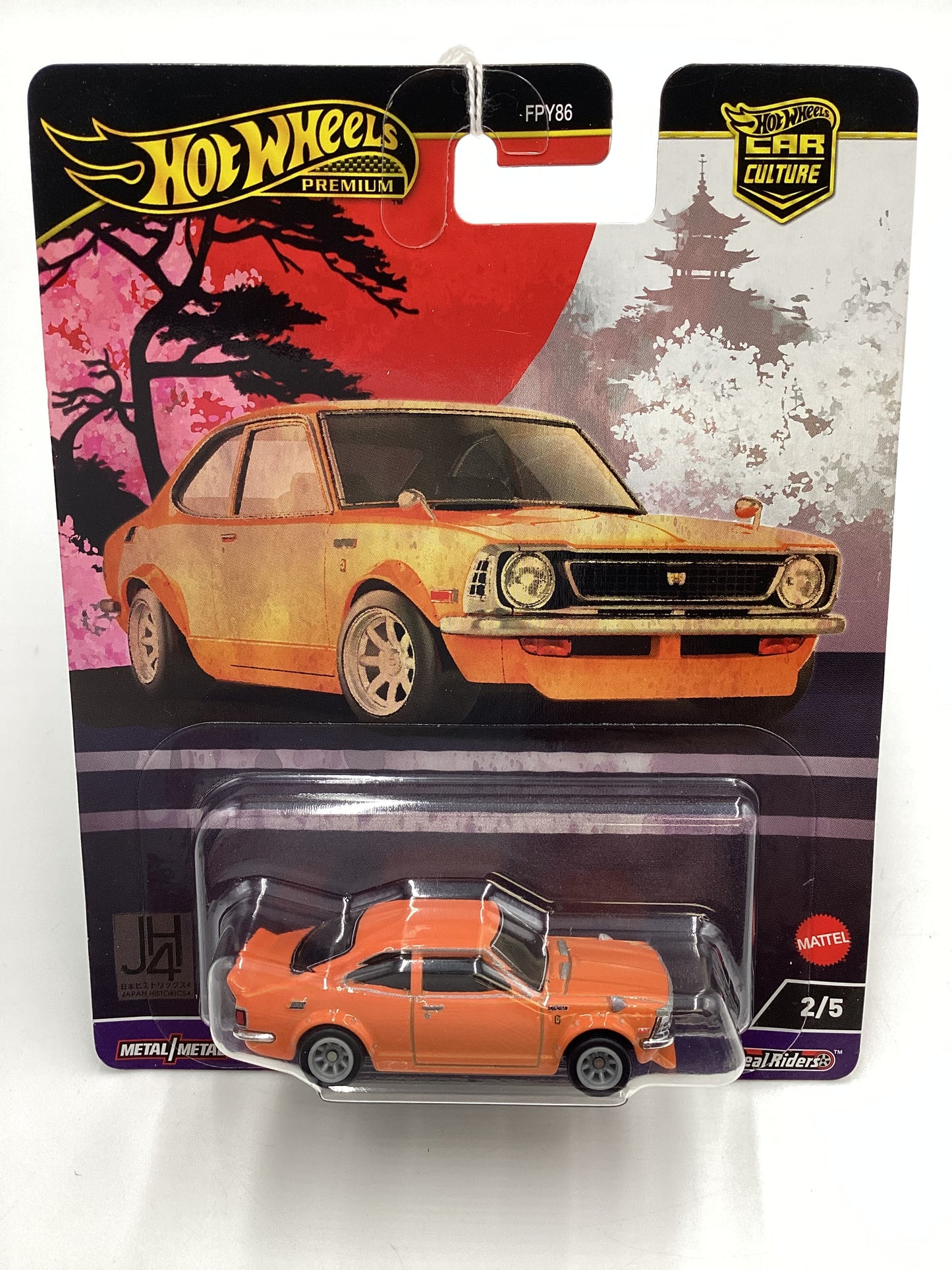 2024 Hot Wheels Japan Historics 4 #2 72 Toyota Corolla Levin Orange 244E