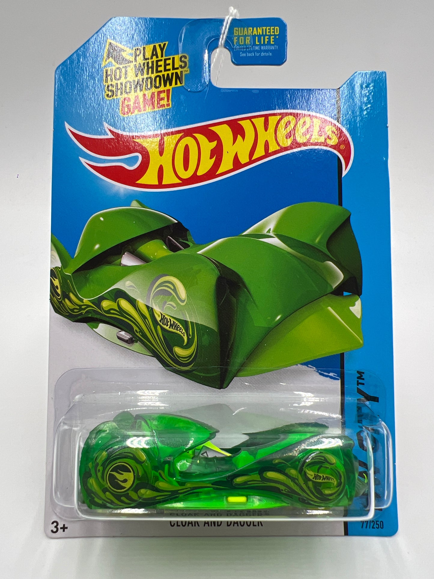 2014 Hot Wheels City Treasure Hunt #77 Cloak And Dagger Green 276H