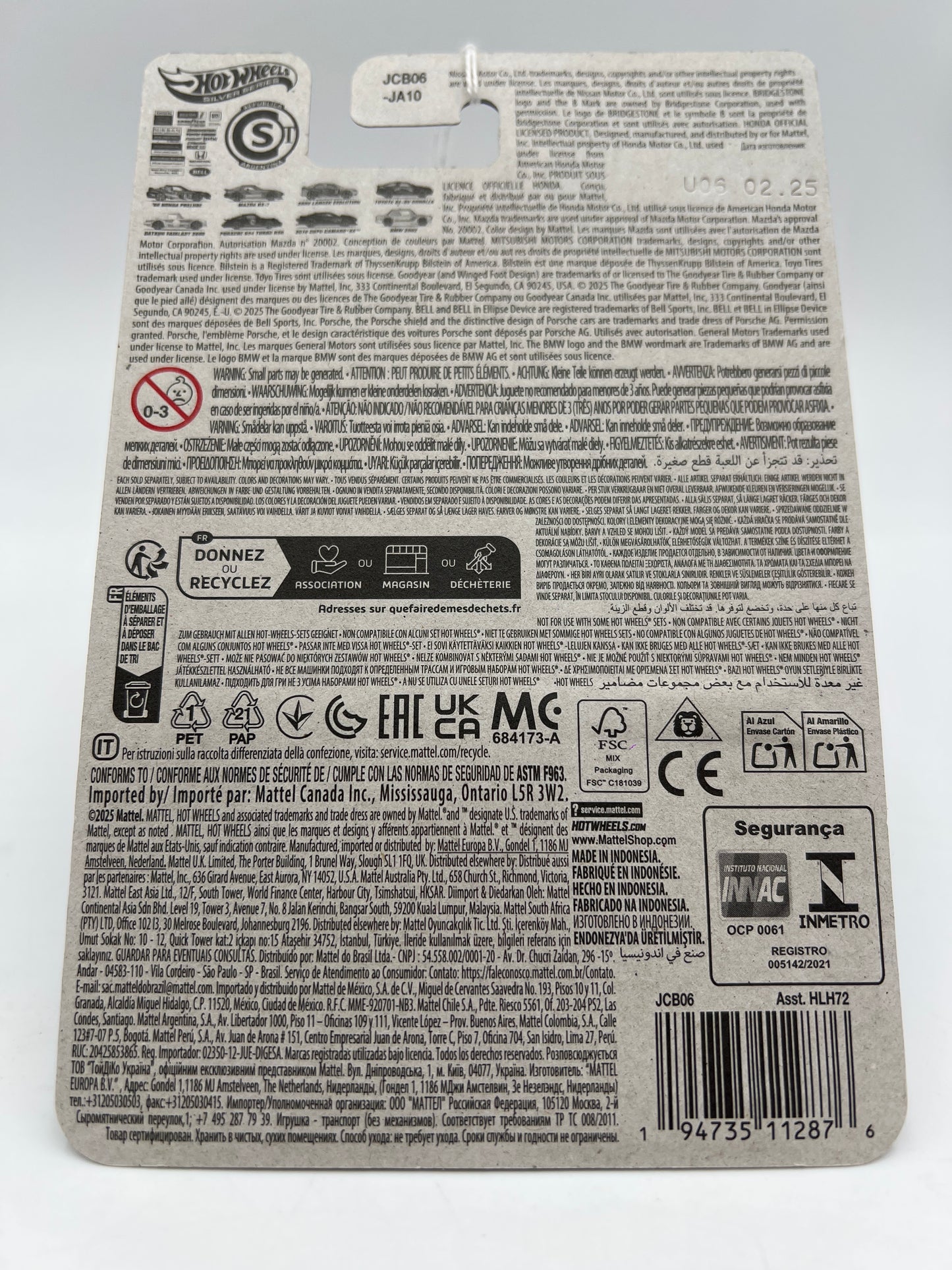 2025 Hot Wheels Neon Speeders #7 2018 Copo Camaro SS Black 158F