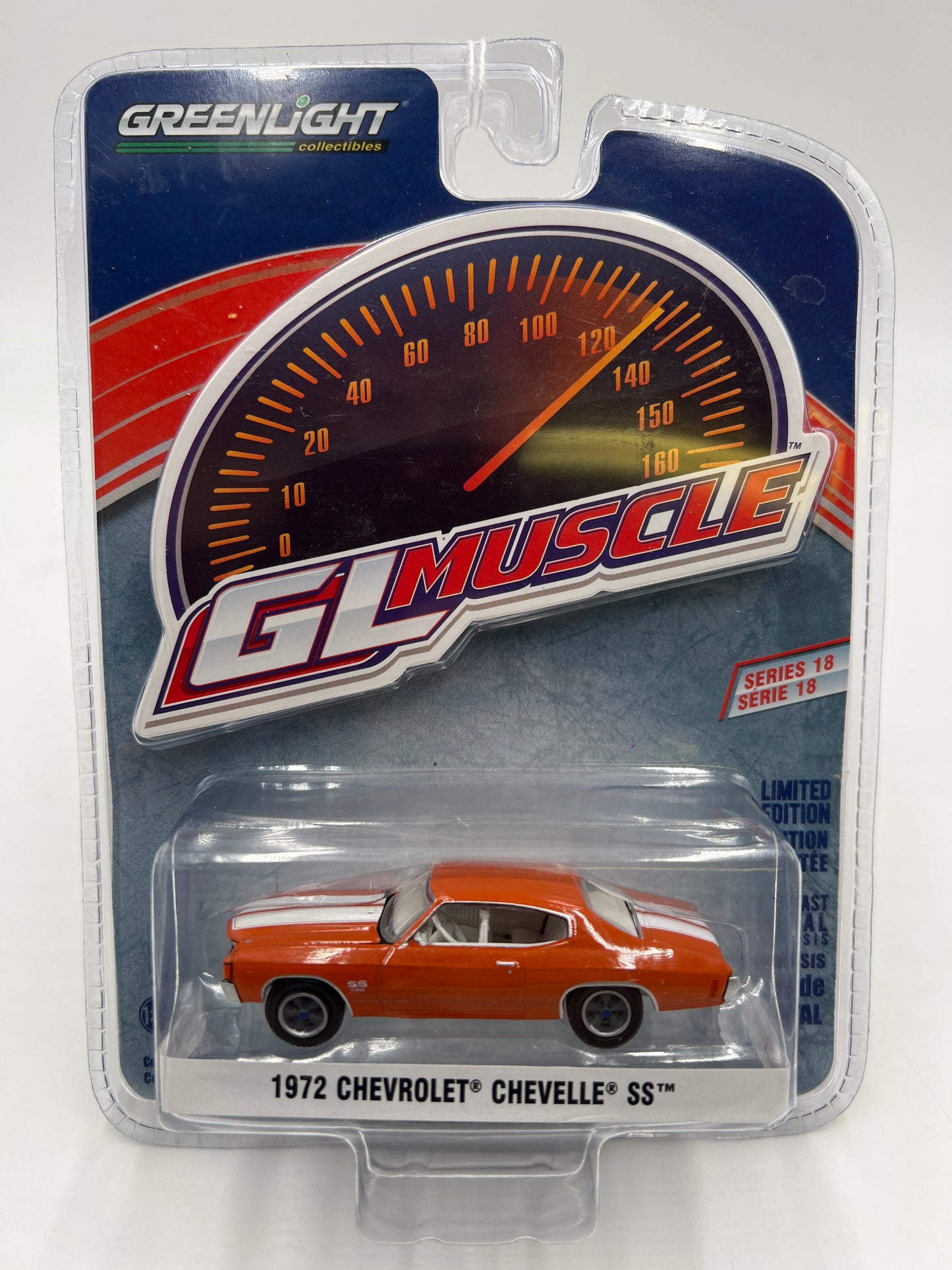 Greenlight GL Muscle Series 18 1972 Chevrolet Chevelle SS Orange