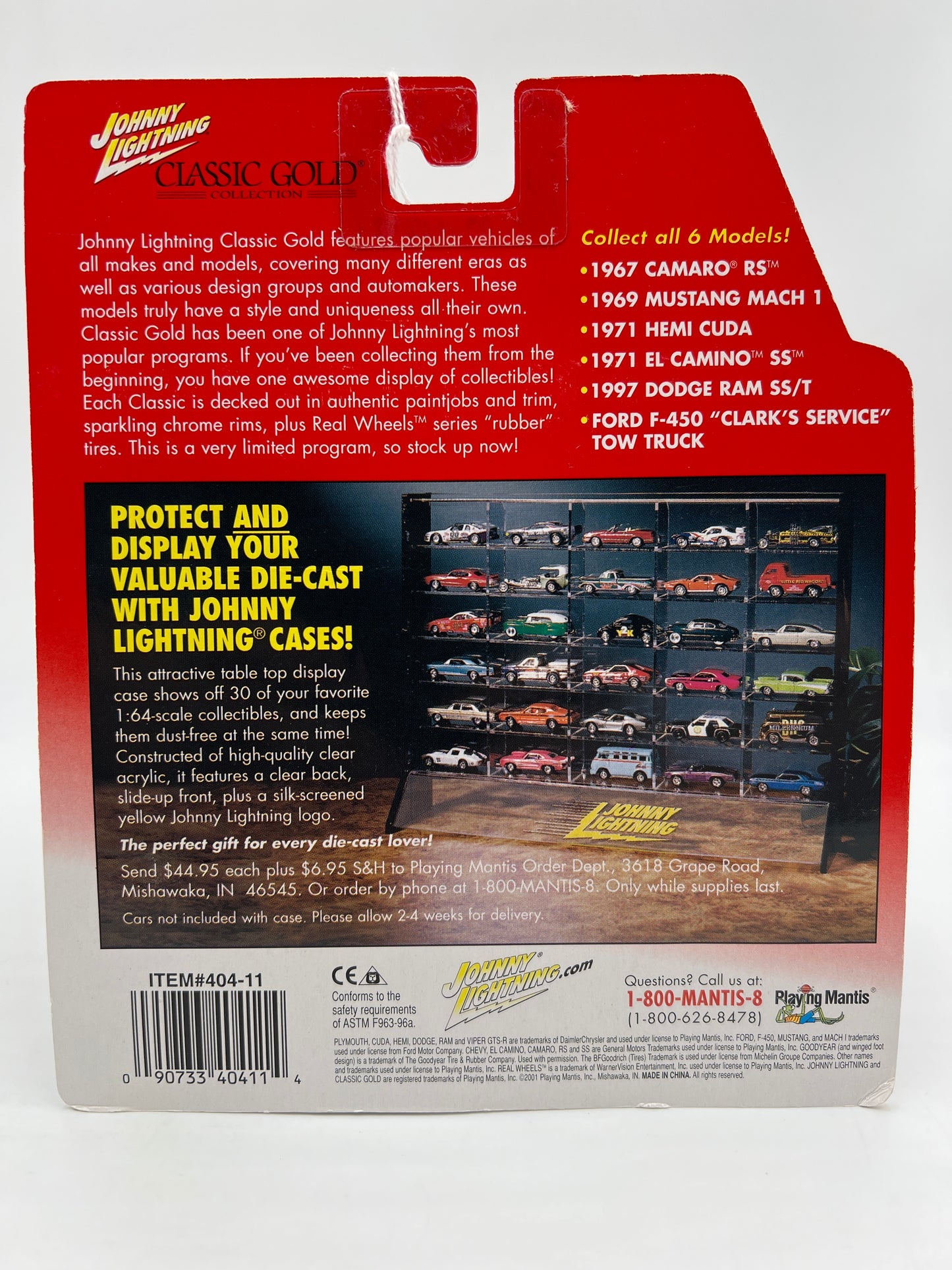 Johnny Lightning Classic Gold Collection 1971 Plymouth Hemi Cuda Blue 219C