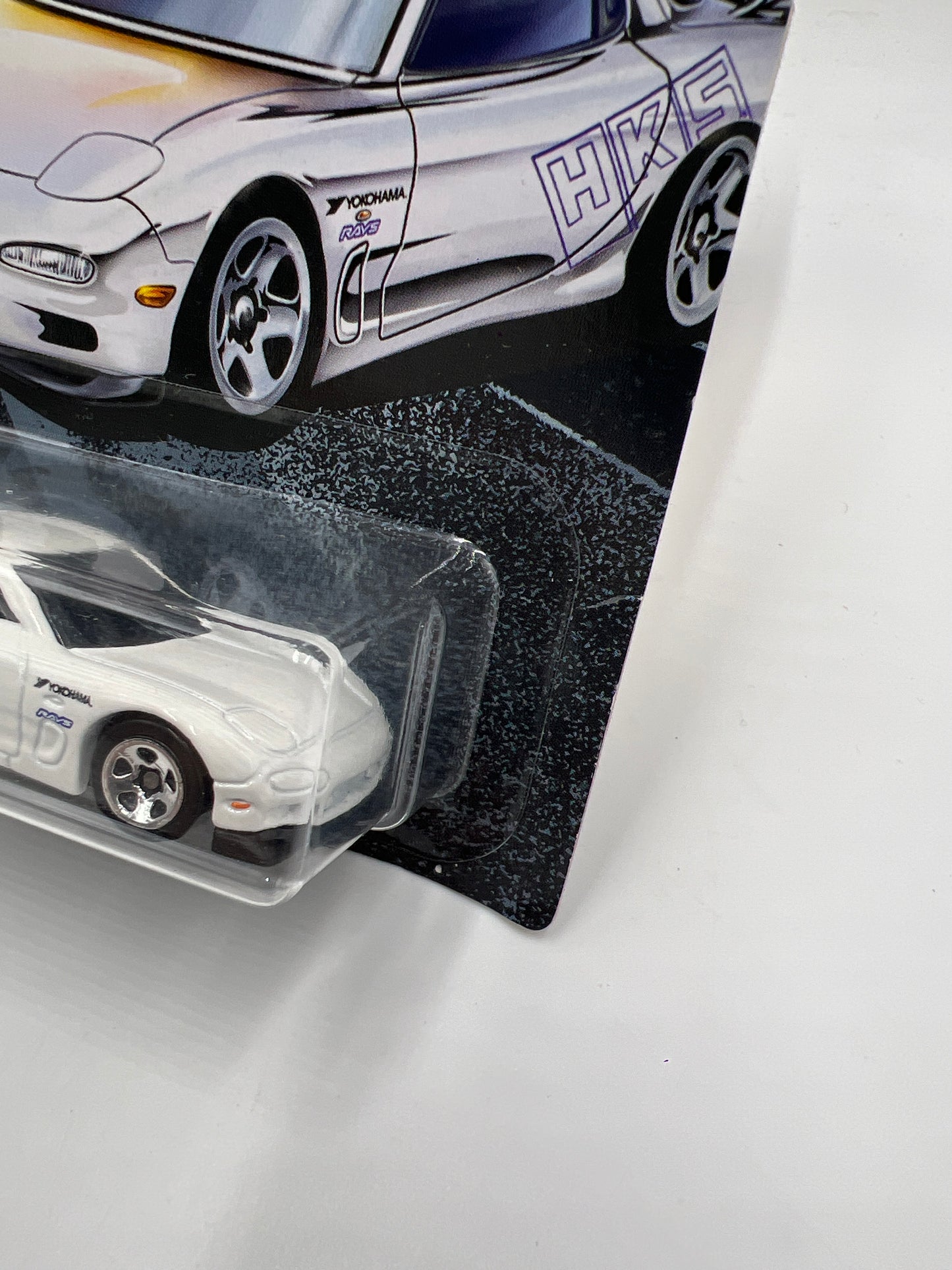Hot Wheels Fast and Furious #2 95 Mazda RX-7 White 74B