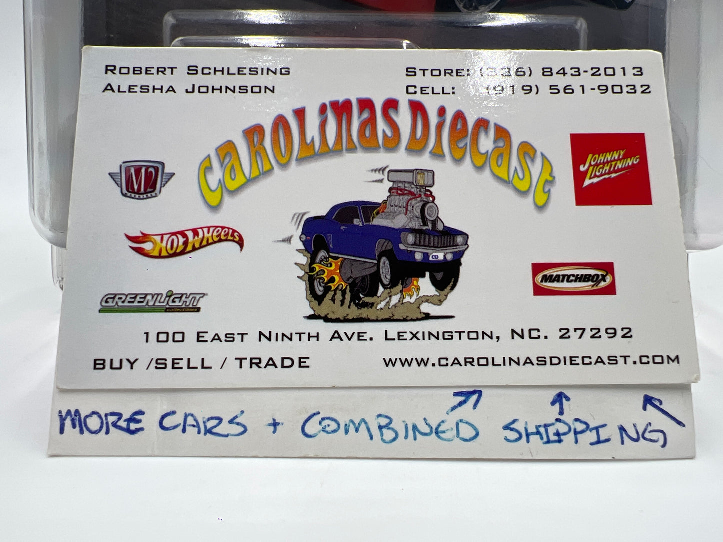 Hot Wheels Fast & Furious Full Force #1 95 Mazda RX-7 Red W/Protector