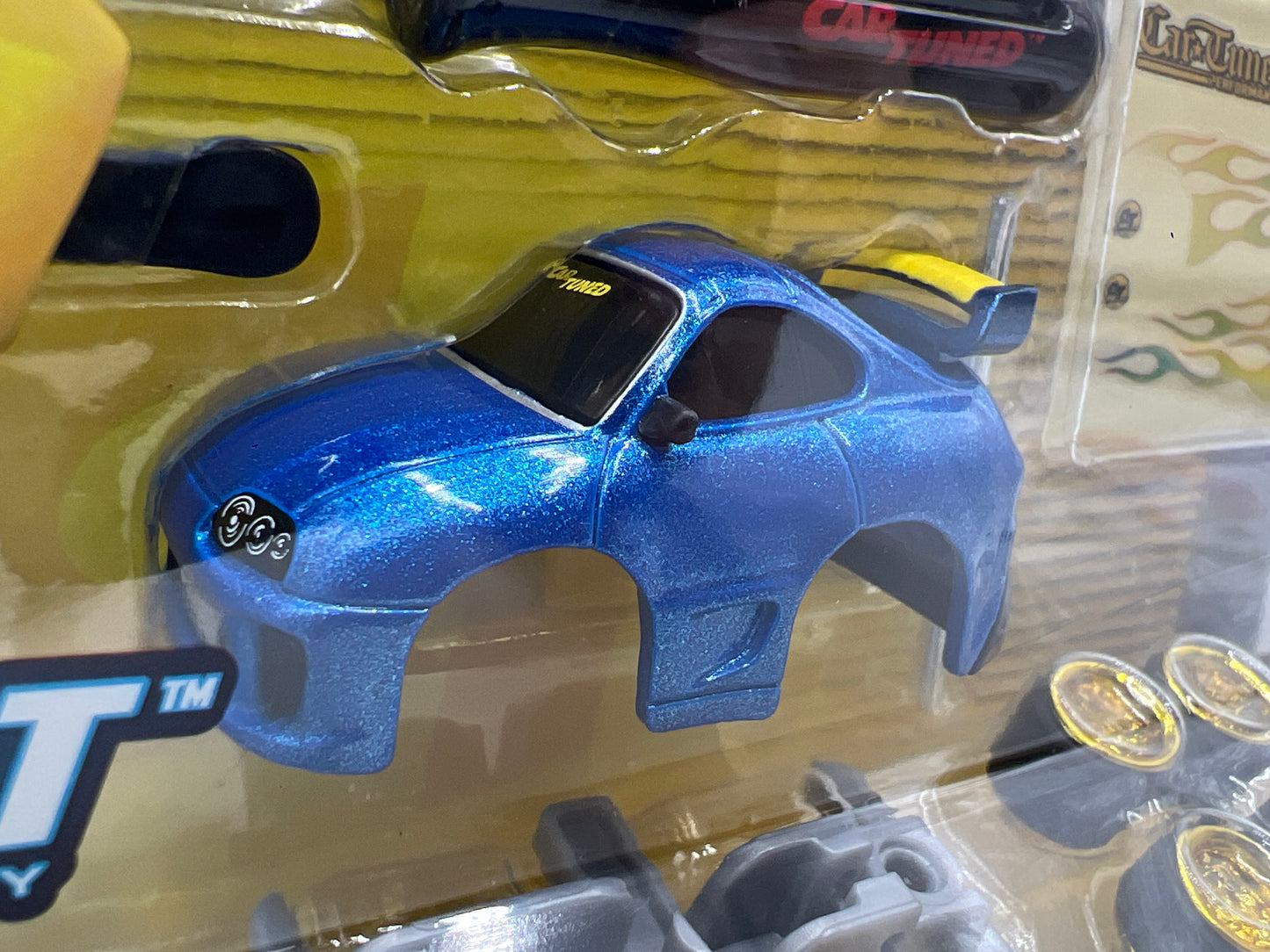 2025 Car Tuned Series 2 Custom Shop Castworks 93 Toyota Supra Blue 180i