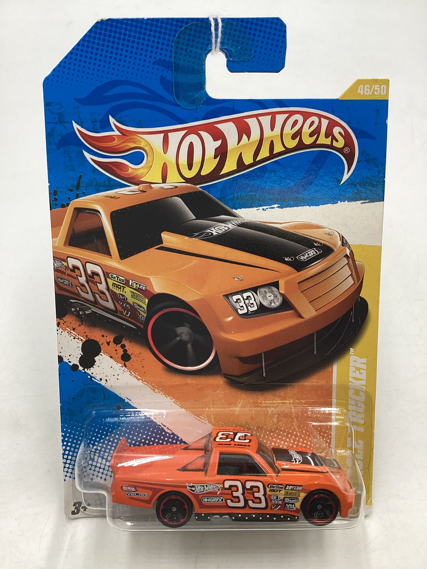 2011 Hot Wheels #46 Circle Tracker Orange 50F