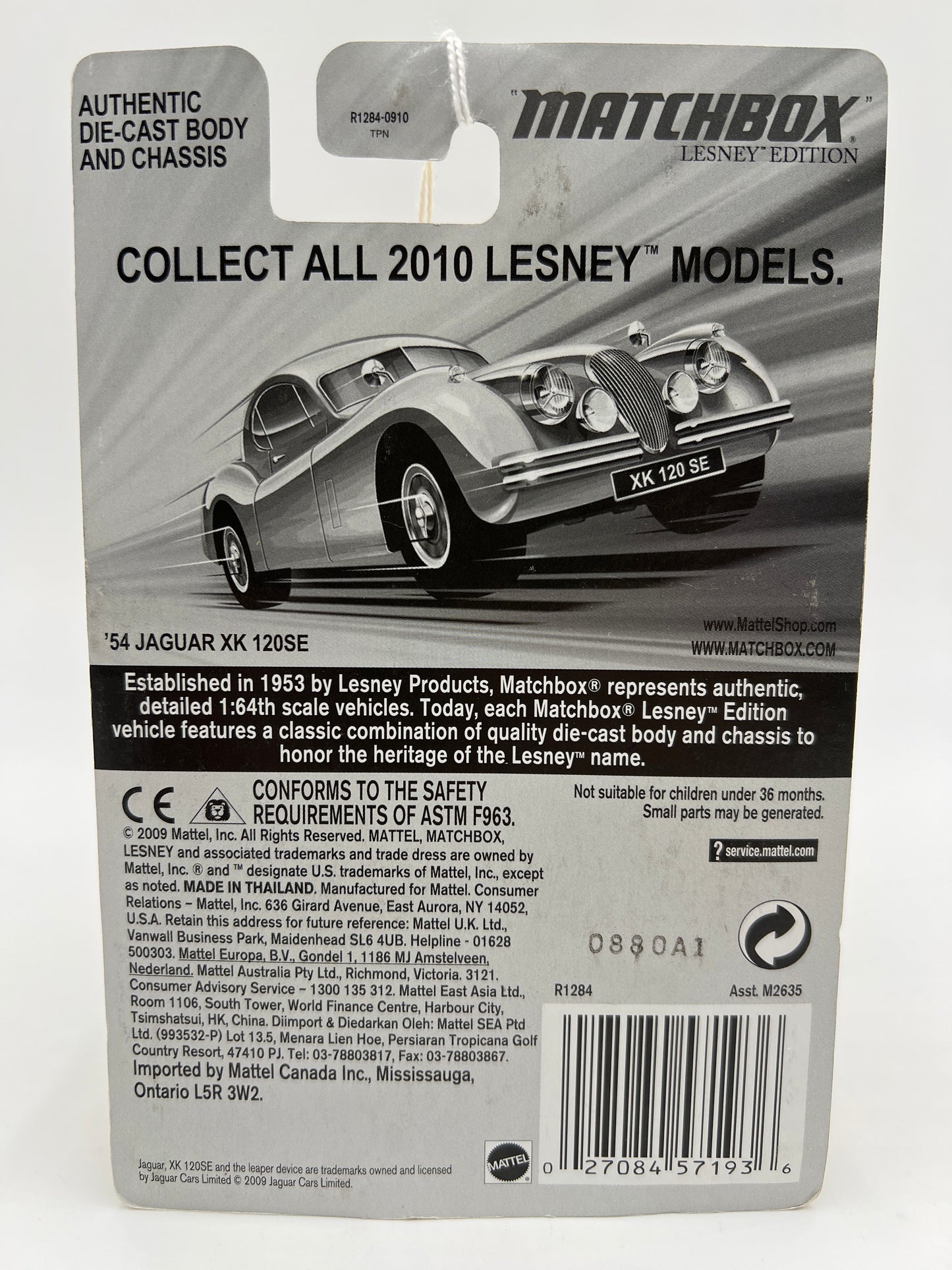 Matchbox Lesley Edition 54 Jaguar XK 120SE Green 162i