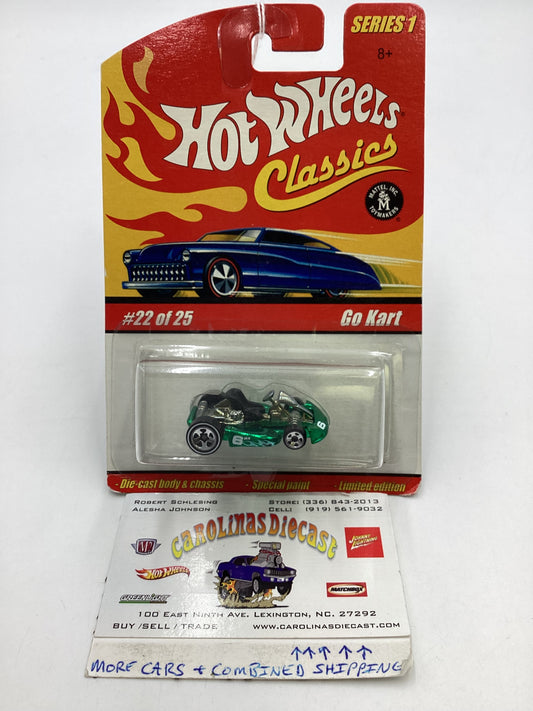 Hot wheels classics series 1 #22 of 25 Go Kart green