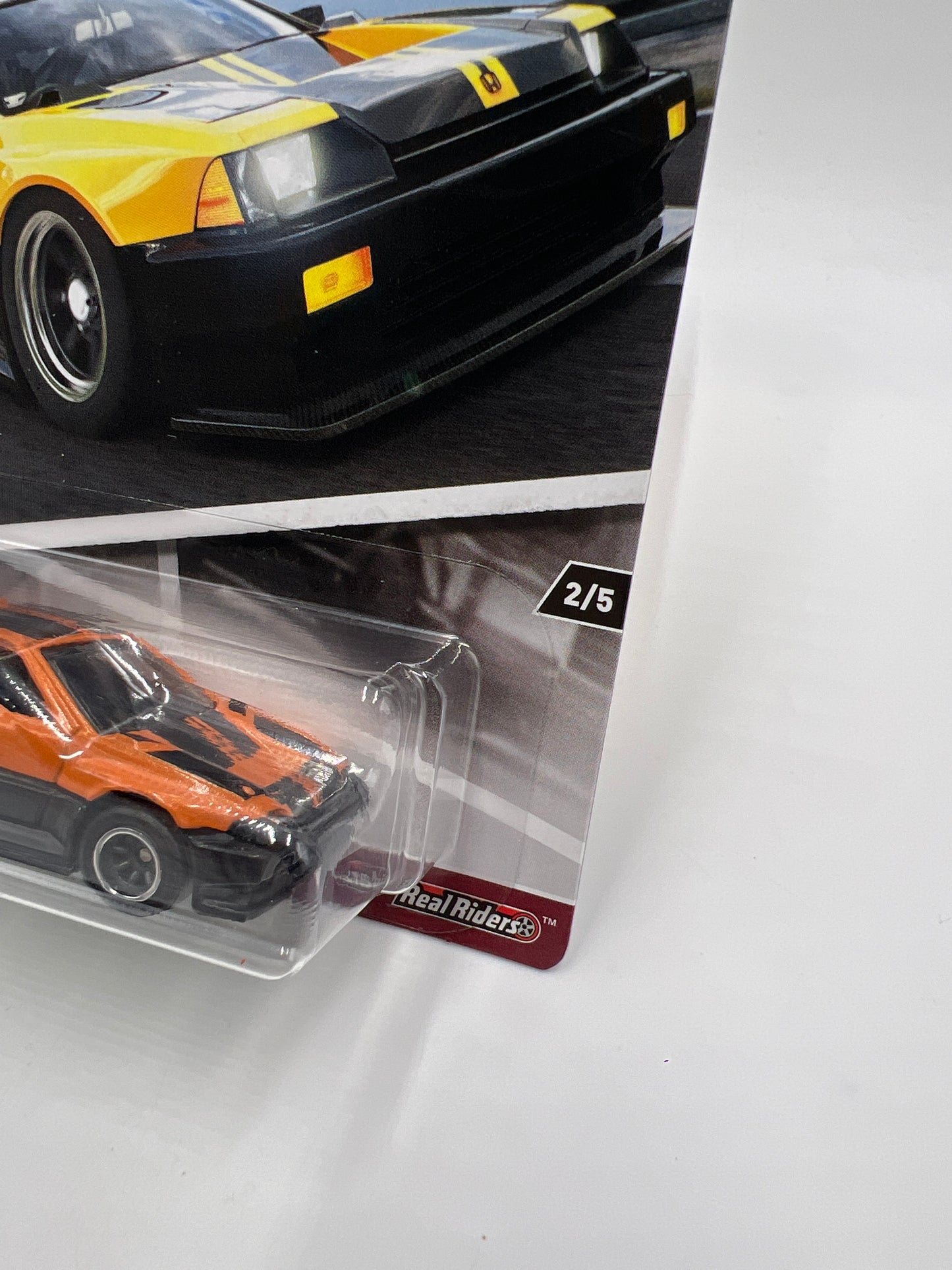 Hot Wheels Premium Modern Classics #2 85 Honda CR-X Orange/Black 244M