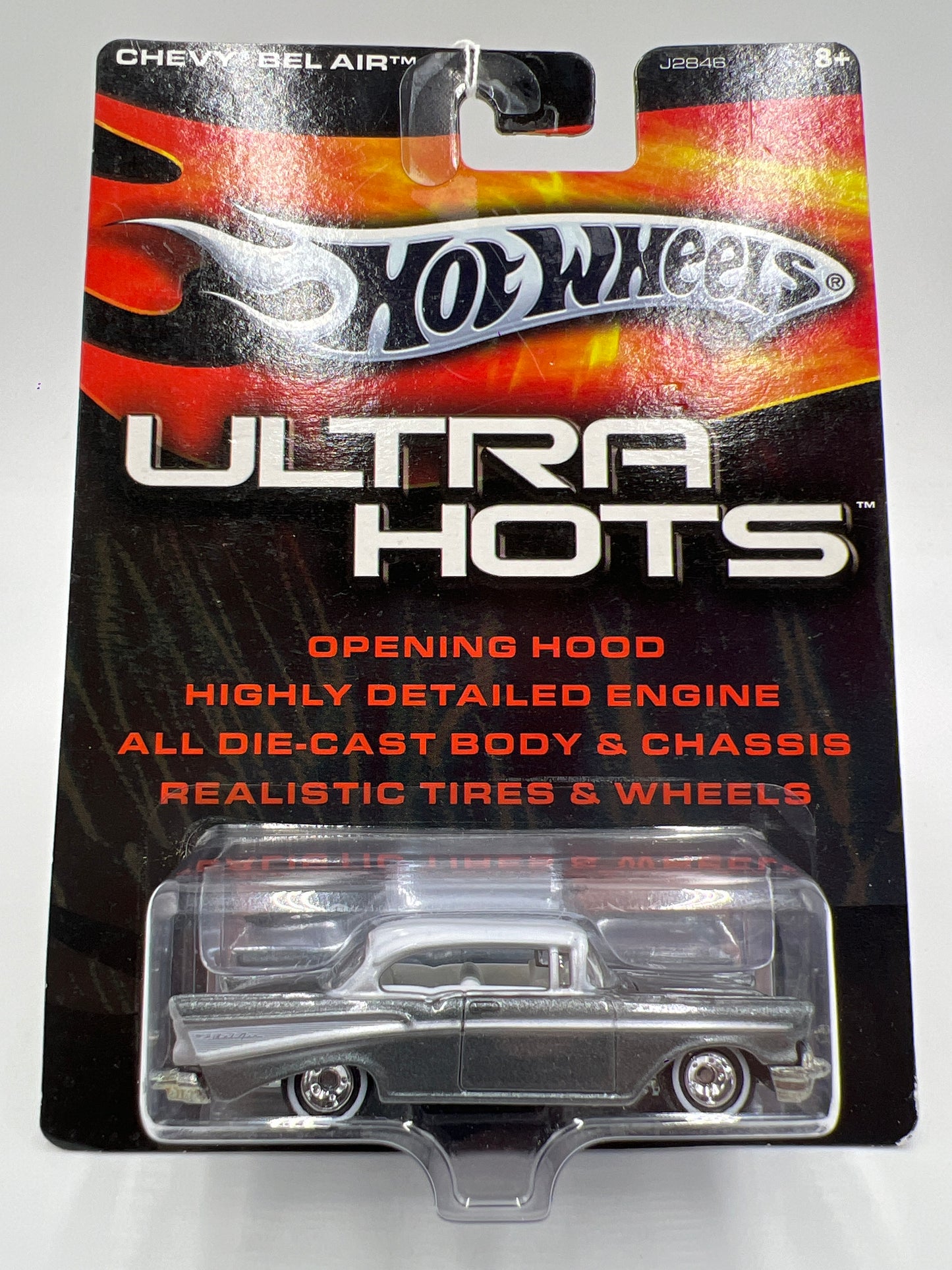 Hot Wheels Premium Ultra Hots Chevy Bel Air Dark Silver #2 245E