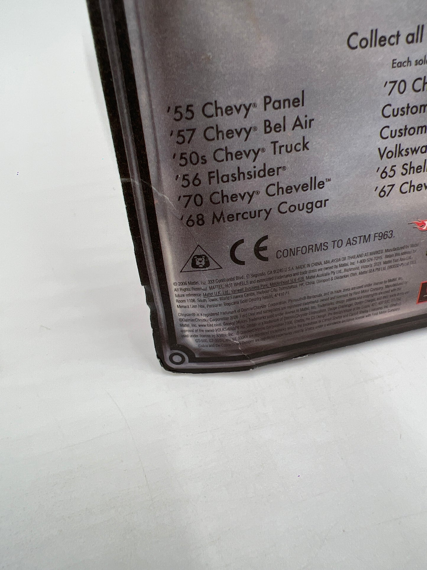 Hot Wheels Premium Ultra Hots #11 67 Chevy Camaro Convertible Orange Card Not Perfect 244E