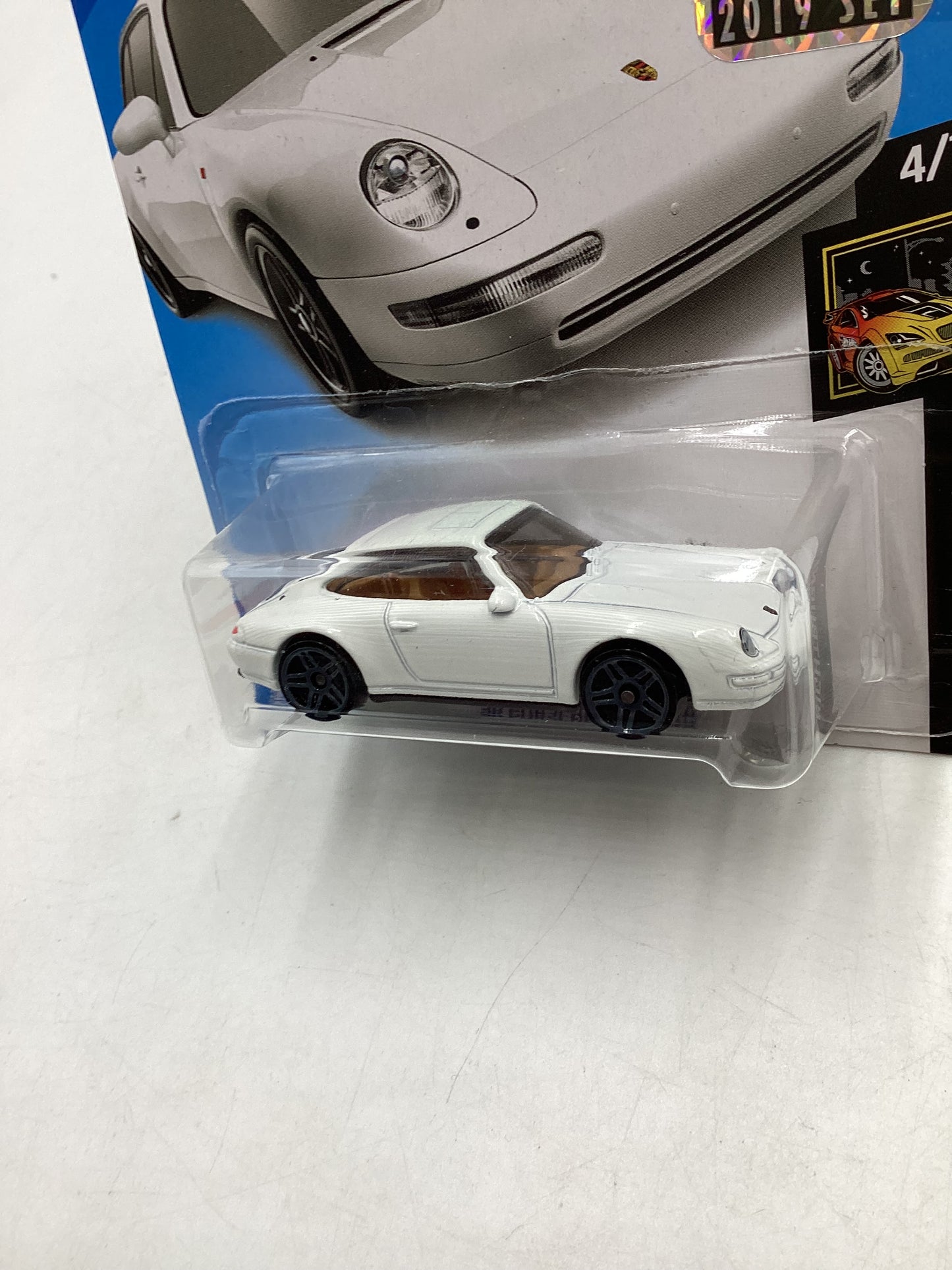 2019 Hot wheels Factory Sealed #155 ‘96 Porsche Carrera White 100D