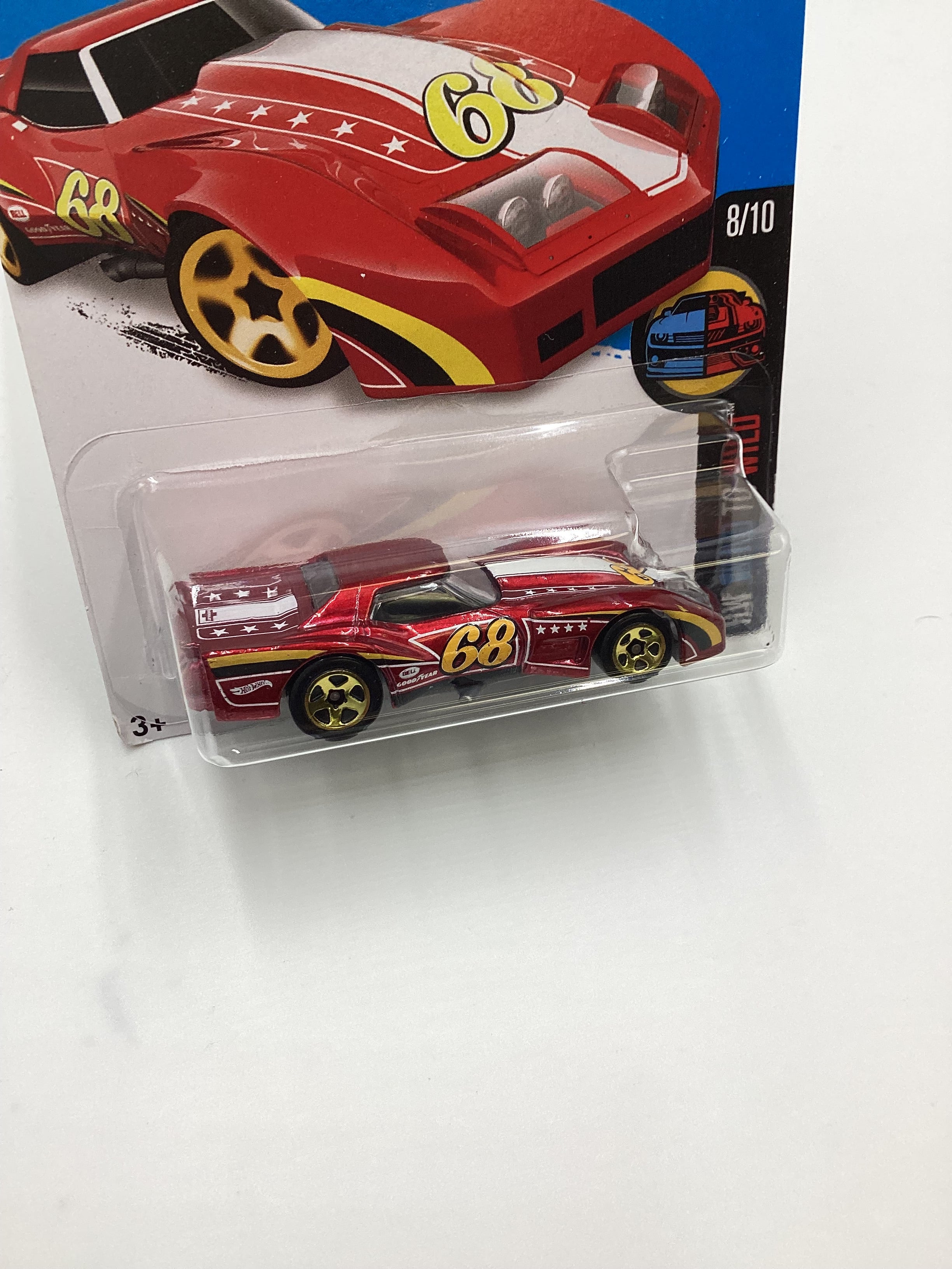 2016 Hot Wheels #63 76 Greenwood Corvette Red 8i – carolinasdiecast