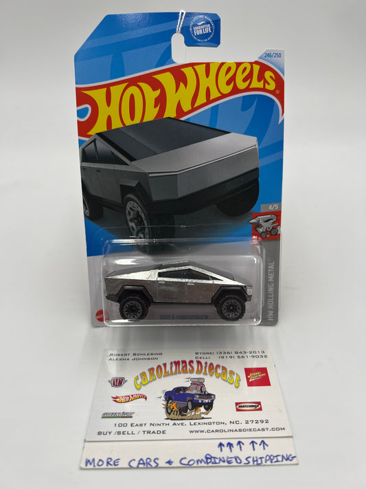 2024 Hot Wheels Q Case #246 Tesla Cybertruck