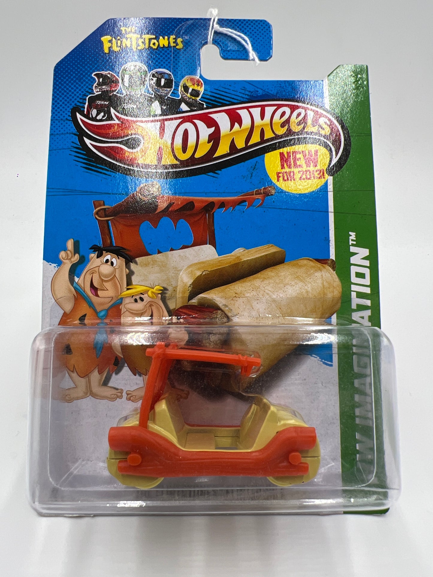 2013 Hot Wheels HW Imagination #70 The Flintstones Flintmobile 120F