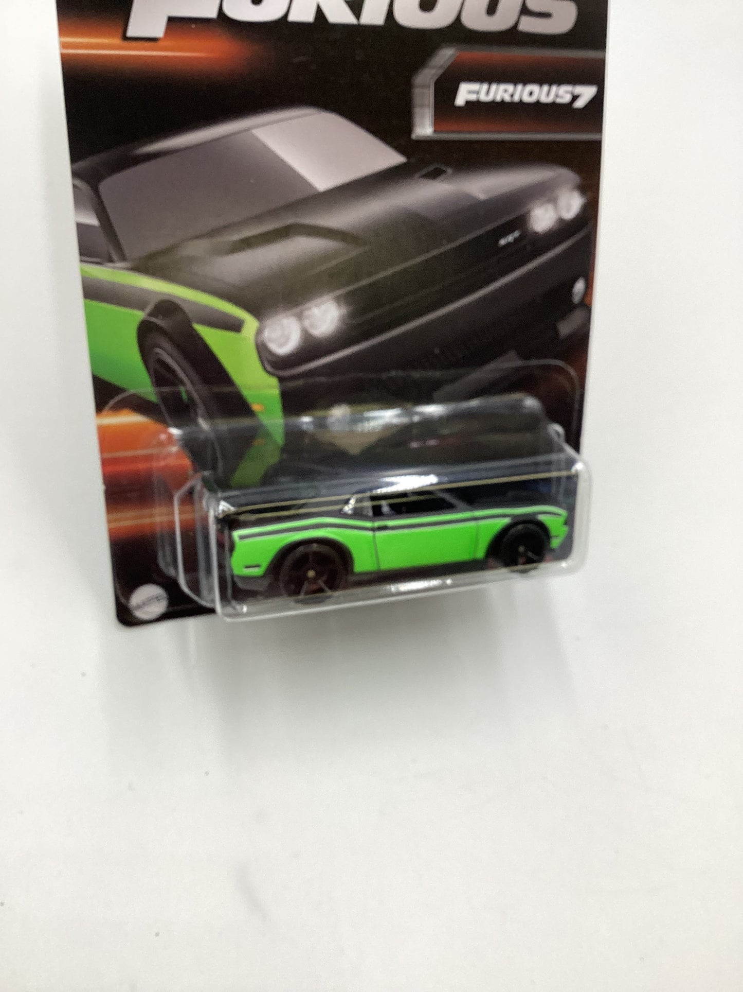2023 Hot Wheels Fast and Furious Series 2 #7 Dodge Challenger Drift Car Green 69C