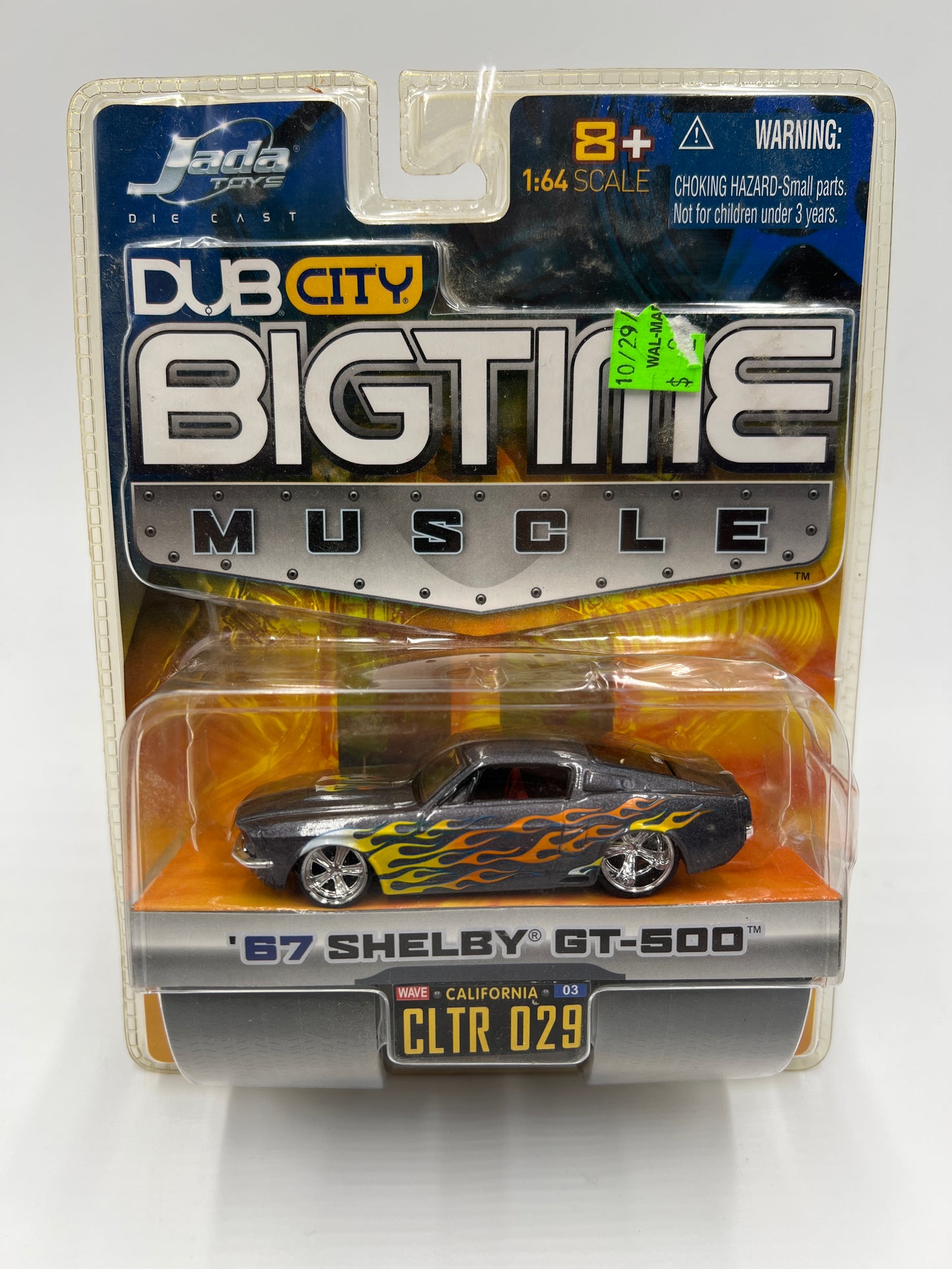 Jada Dub City Big Time Muscle #29 67 Shelby GT-500 Gray 184G