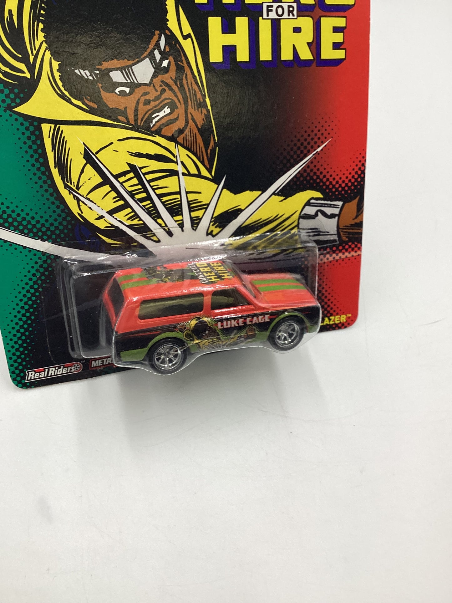 Hot wheels Pop Culture Marvel Luke Cage 70 Chevy Blazer 272A