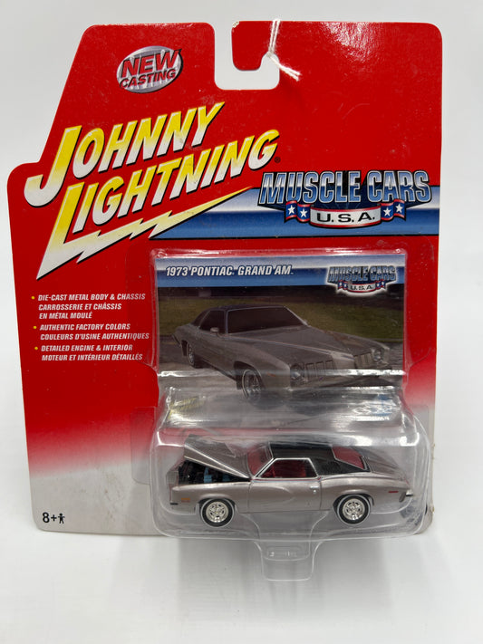 Johnny Lightning Muscle Cars USA #45 1973 Pontiac Grand Am Silver 221D