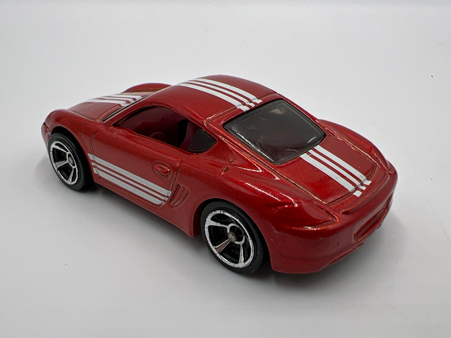 2017 Hot Wheels 1/64 VHTF Variation Multipack Exclusive Porsche Cayman S Red W/MC5 Wheels Loose