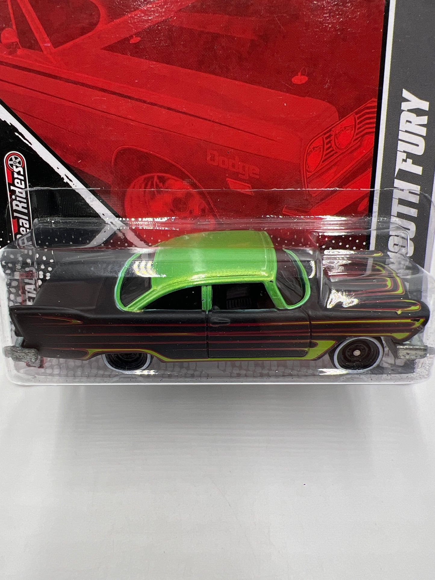 Hot Wheels Premium Garage Series #6 57 Plymouth Fury Black/Green