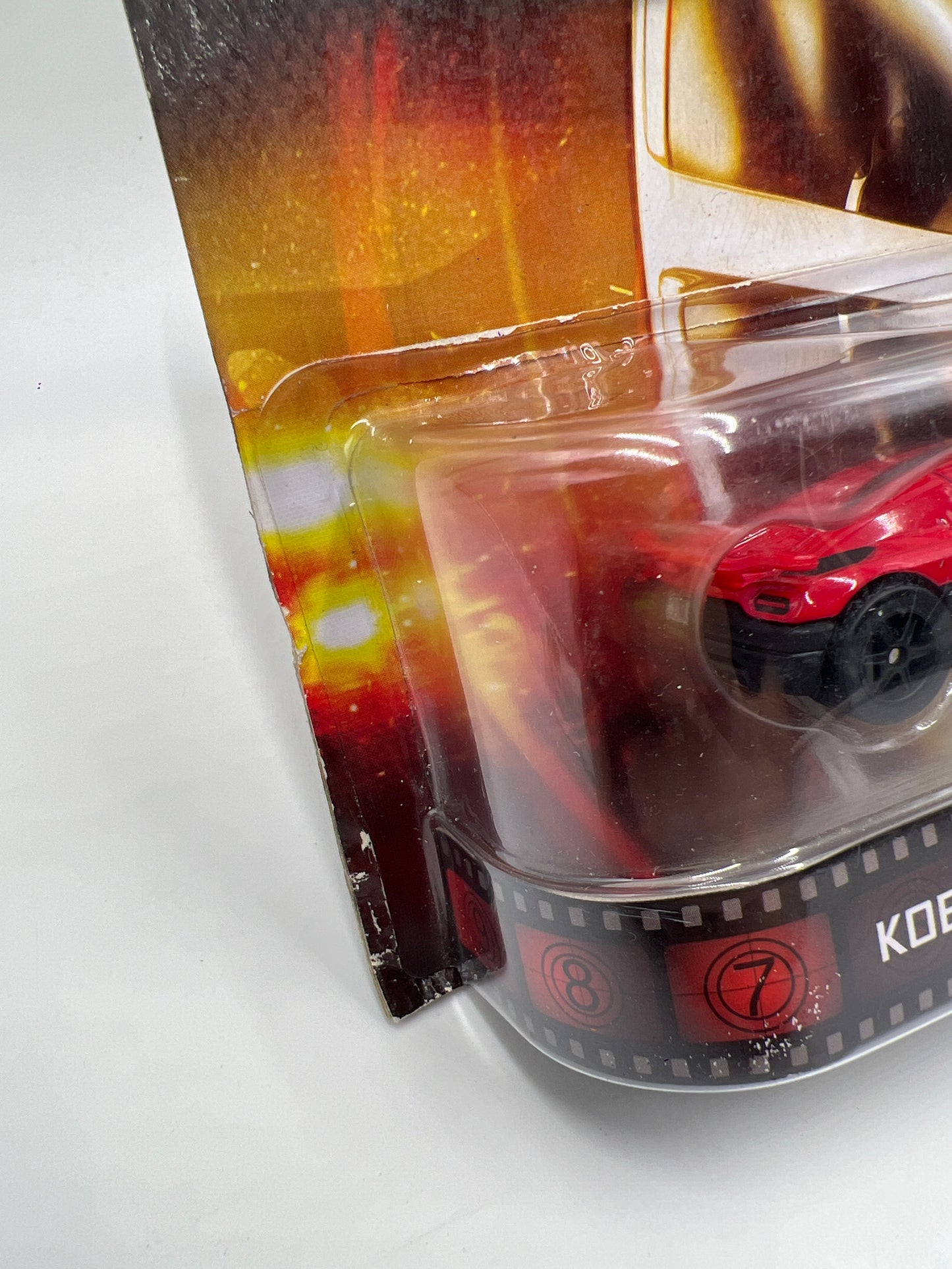 Hot Wheels Retro Entertainment Need For Speed Koenigsegg Agera R W/Protector Bad Card