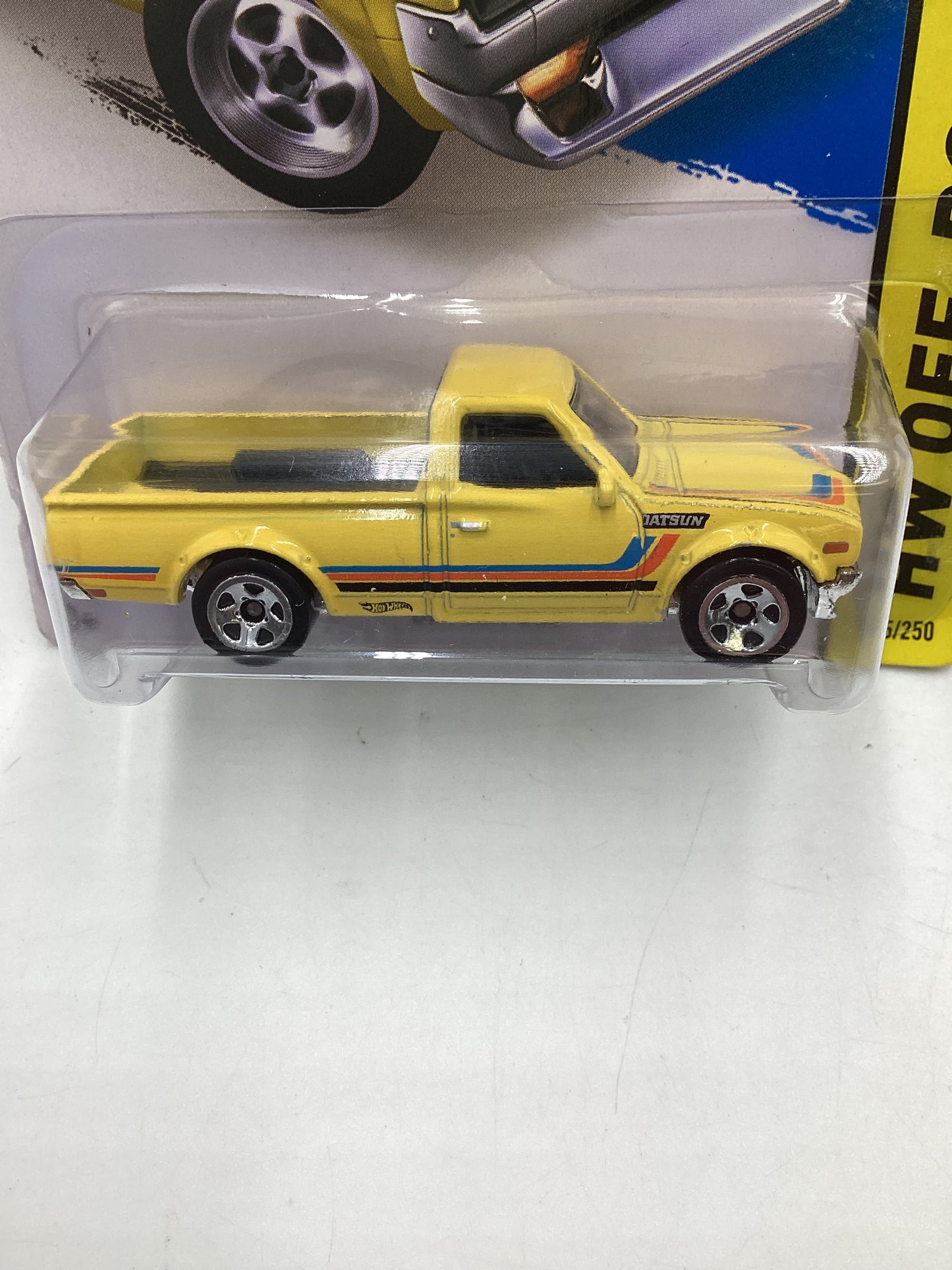 2015 Hot Wheels Kmart Exclusive #125 Datsun 620 Yellow 161A