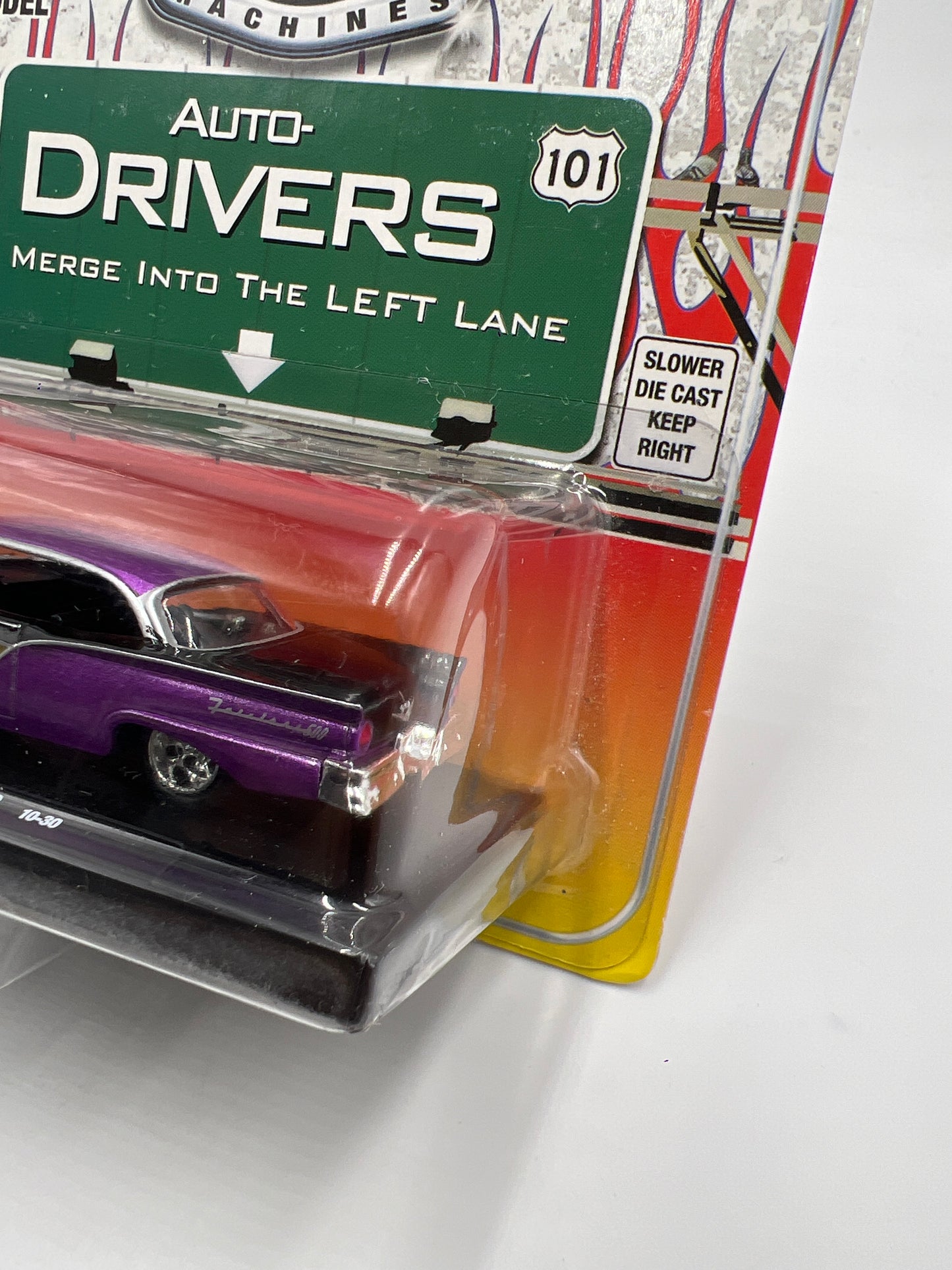 M2 Machine Auto-Drivers 1957 Ford Fairlane 500 Purple/Black 10-30 188K