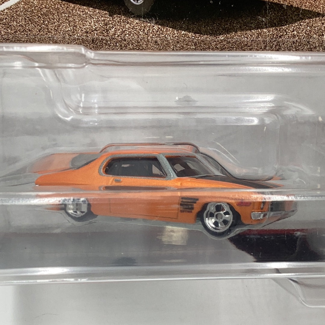 Hot wheels car culture team 2 pack target exclusive 73 Holden Monaco GTS 77 Holden Torana A9X 279H
