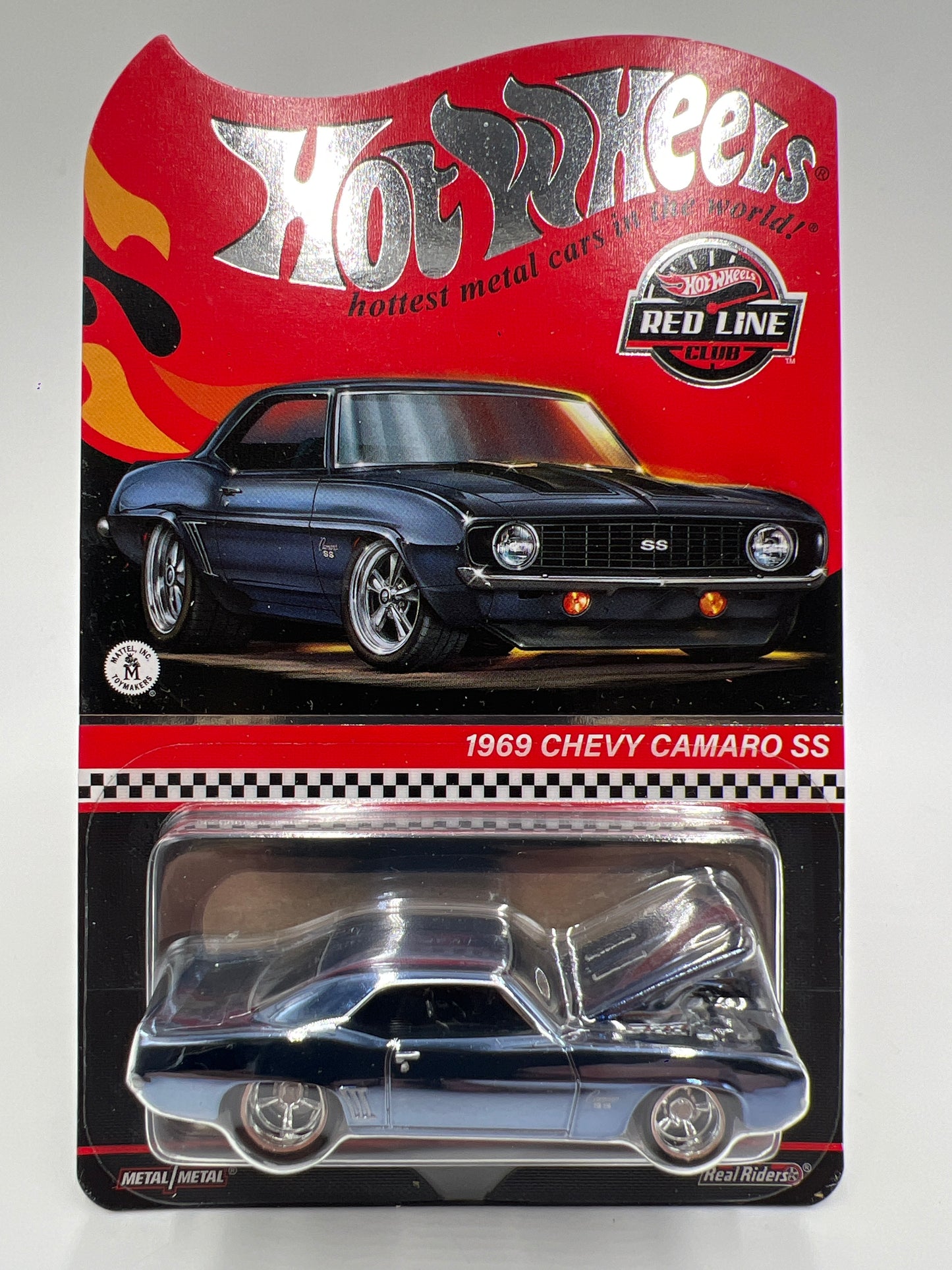 2023 Hot Wheels RLC 1969 Chevy Camaro SS Blue W/Protector