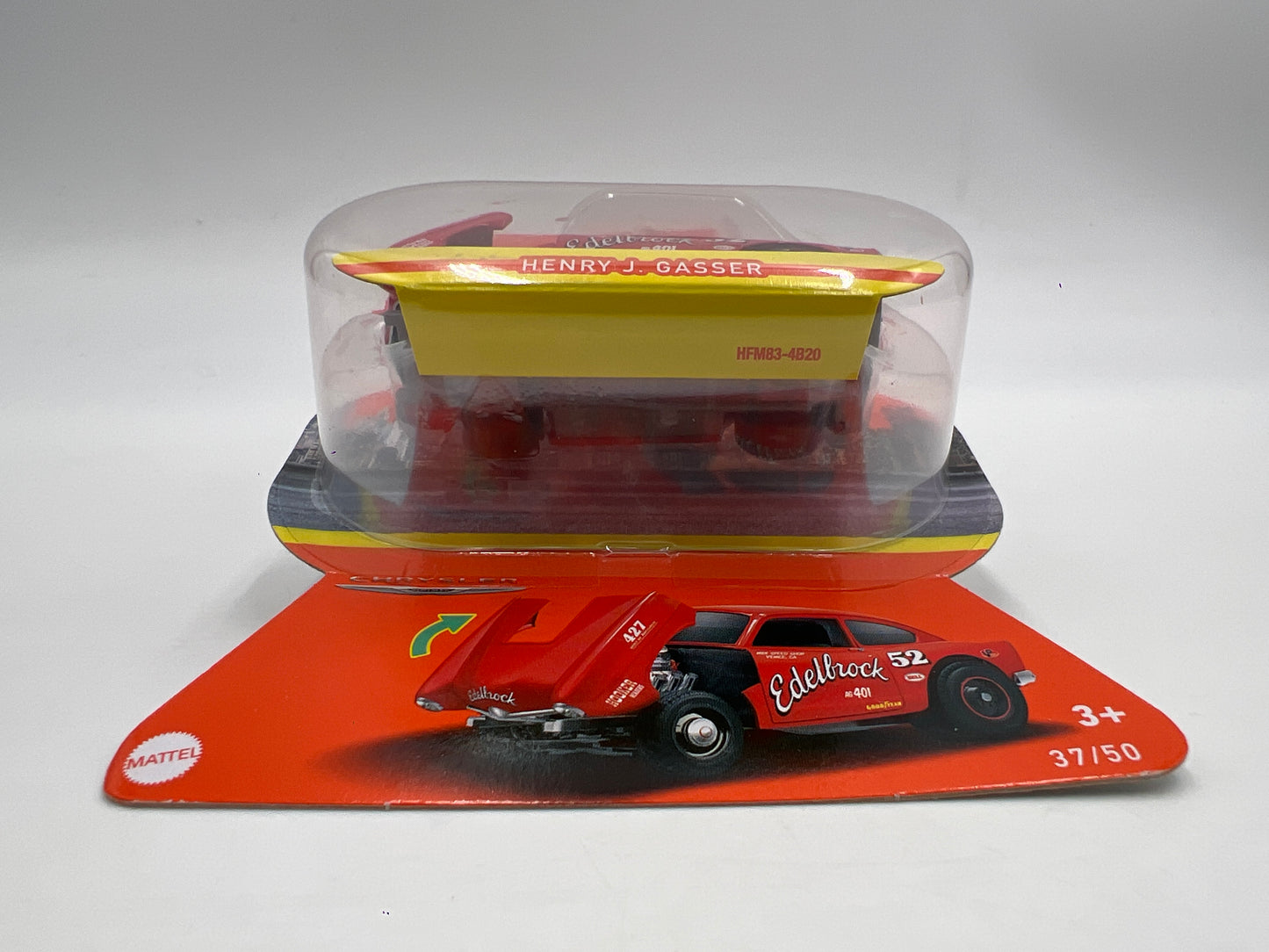 Matchbox Moving Parts #37 Henry J Gasser Edelbrock Red