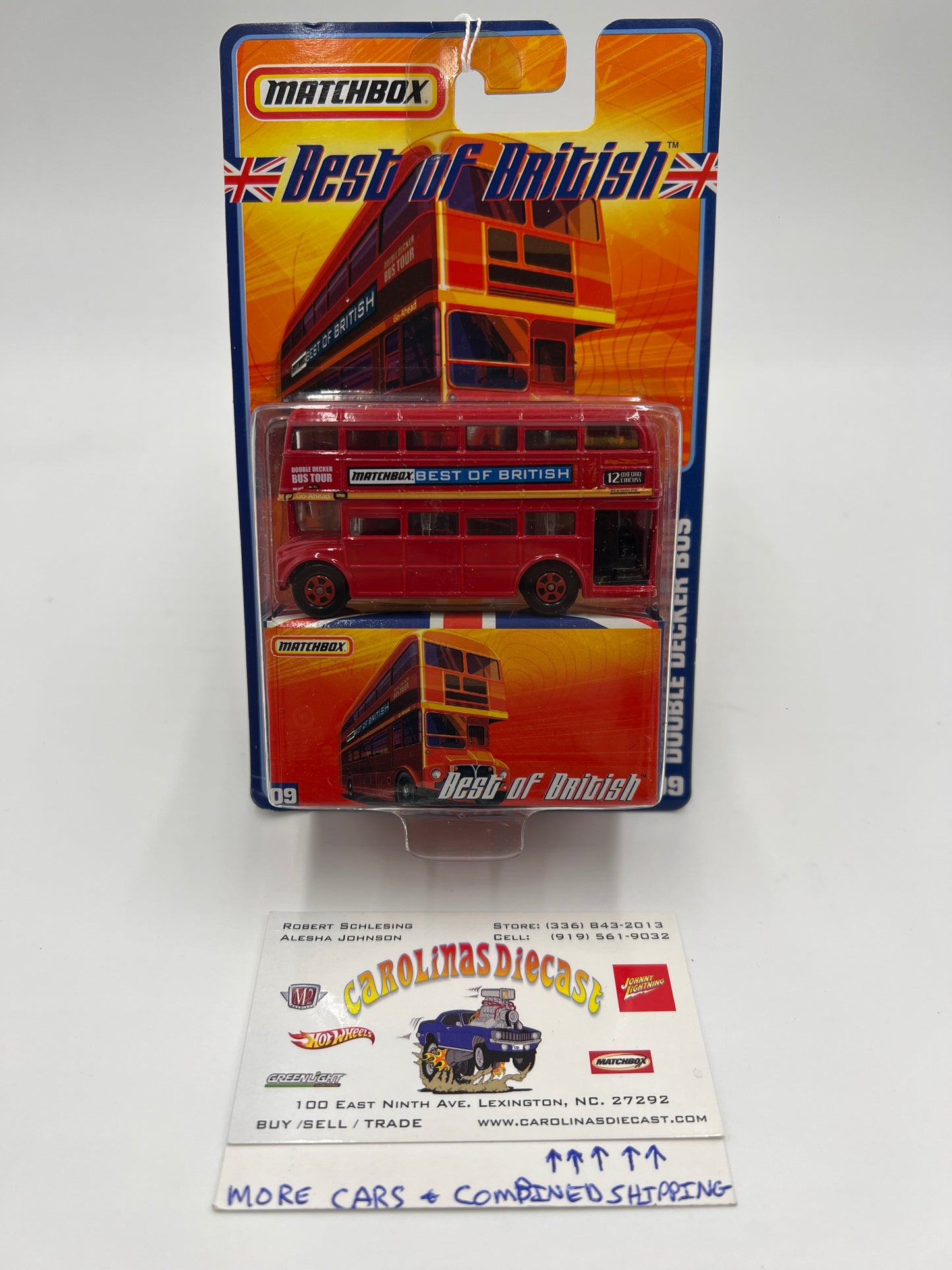 Matchbox Best Of British #9 Double Decker Bus Red 170A