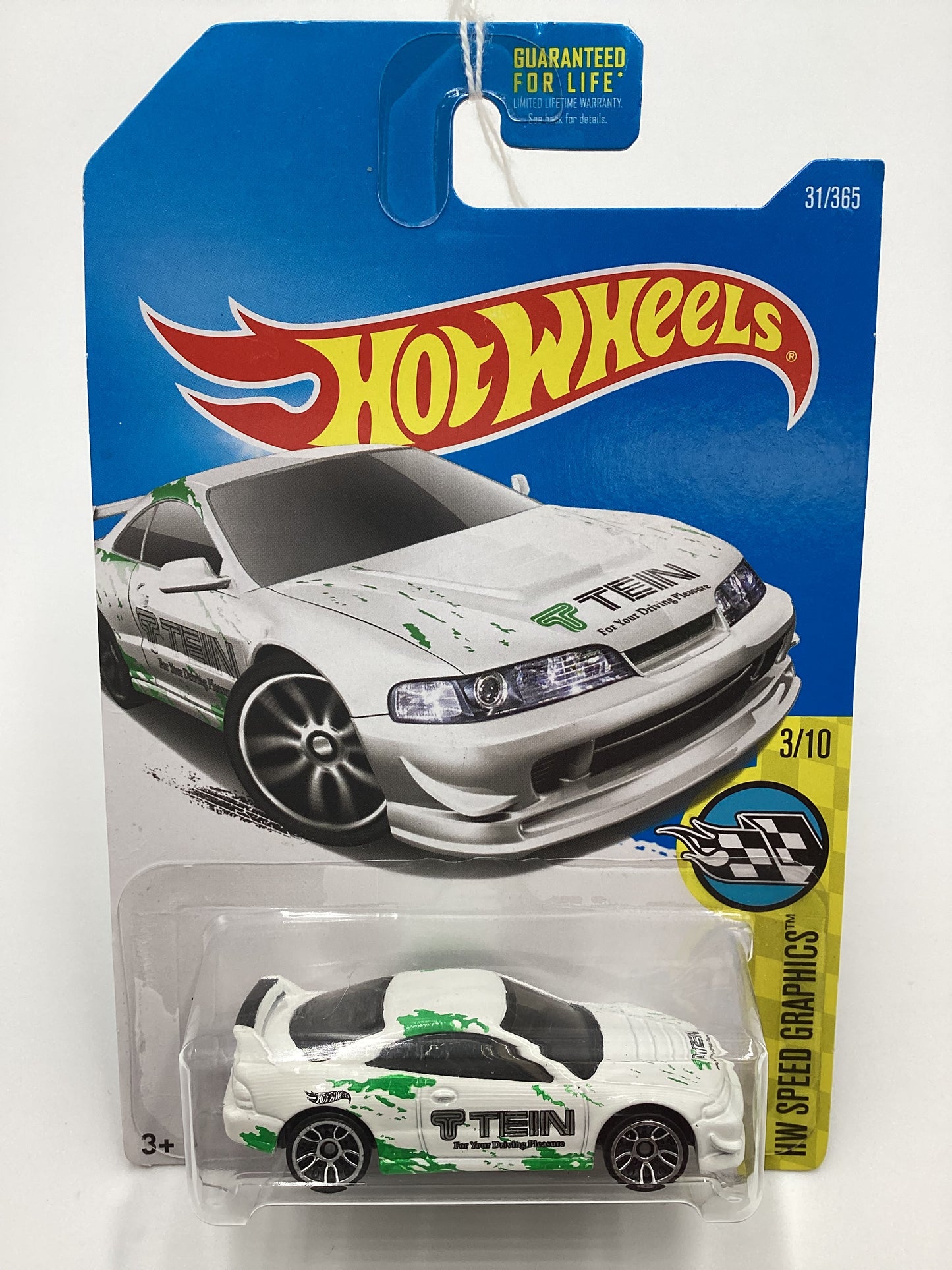 2017 Hot Wheels #31 Custom 01 Acura Integra GSR White Tein 91D